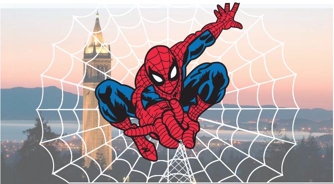 Spider-Man Campanile Adobe Illustrator