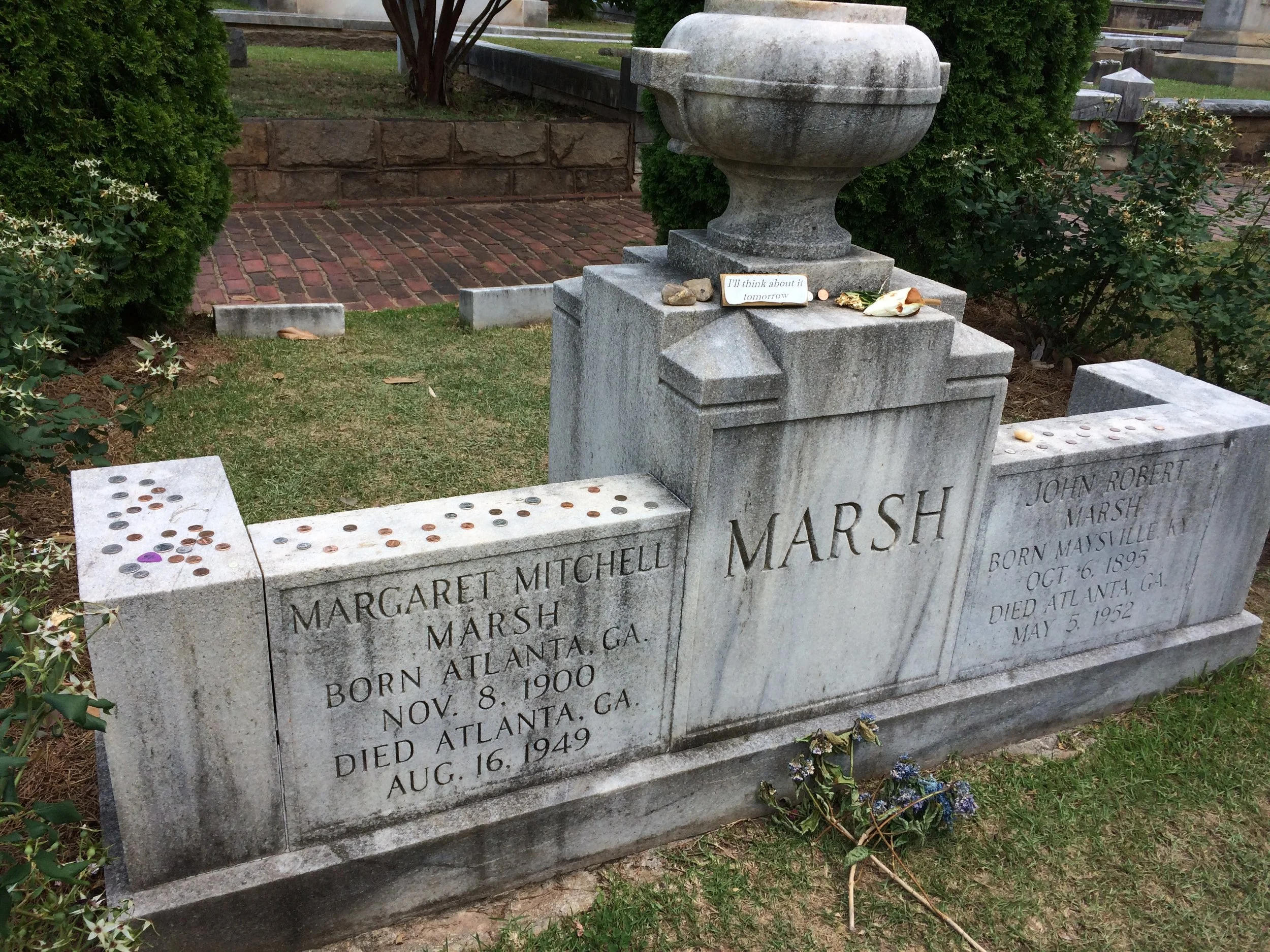 Margaret Mitchell's Tombstone