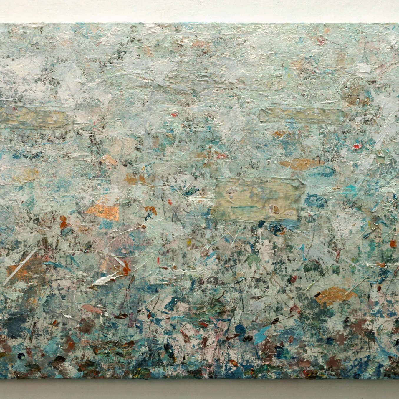   Eduardo Cardozo      Sin título   ,  2020 Óleo sobre tela 100 x 193 cm Galería SUR 