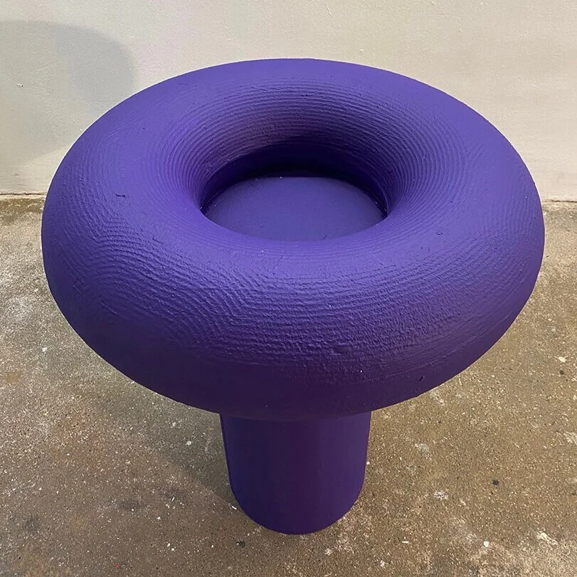 Gisela Stiegler      Untitled   ,  2020 Carved and cast in artificial marble 65 x 70 cm Edition of 5 Marion Friedmann Gallery