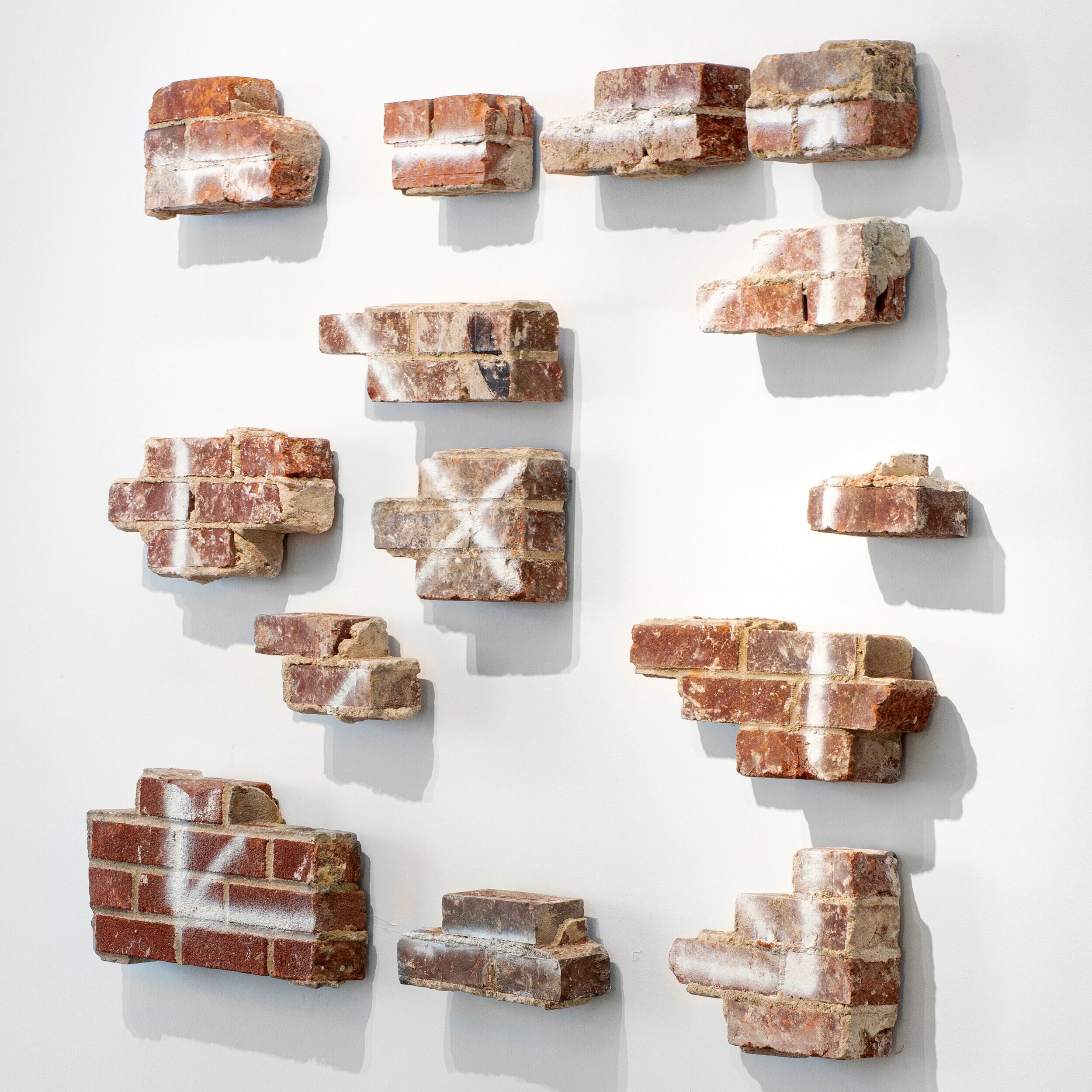   Pablo Rasgado      Ventana   ,  2019 Bricks 52,4 × 66,1 in Piero Atchugarry Gallery 