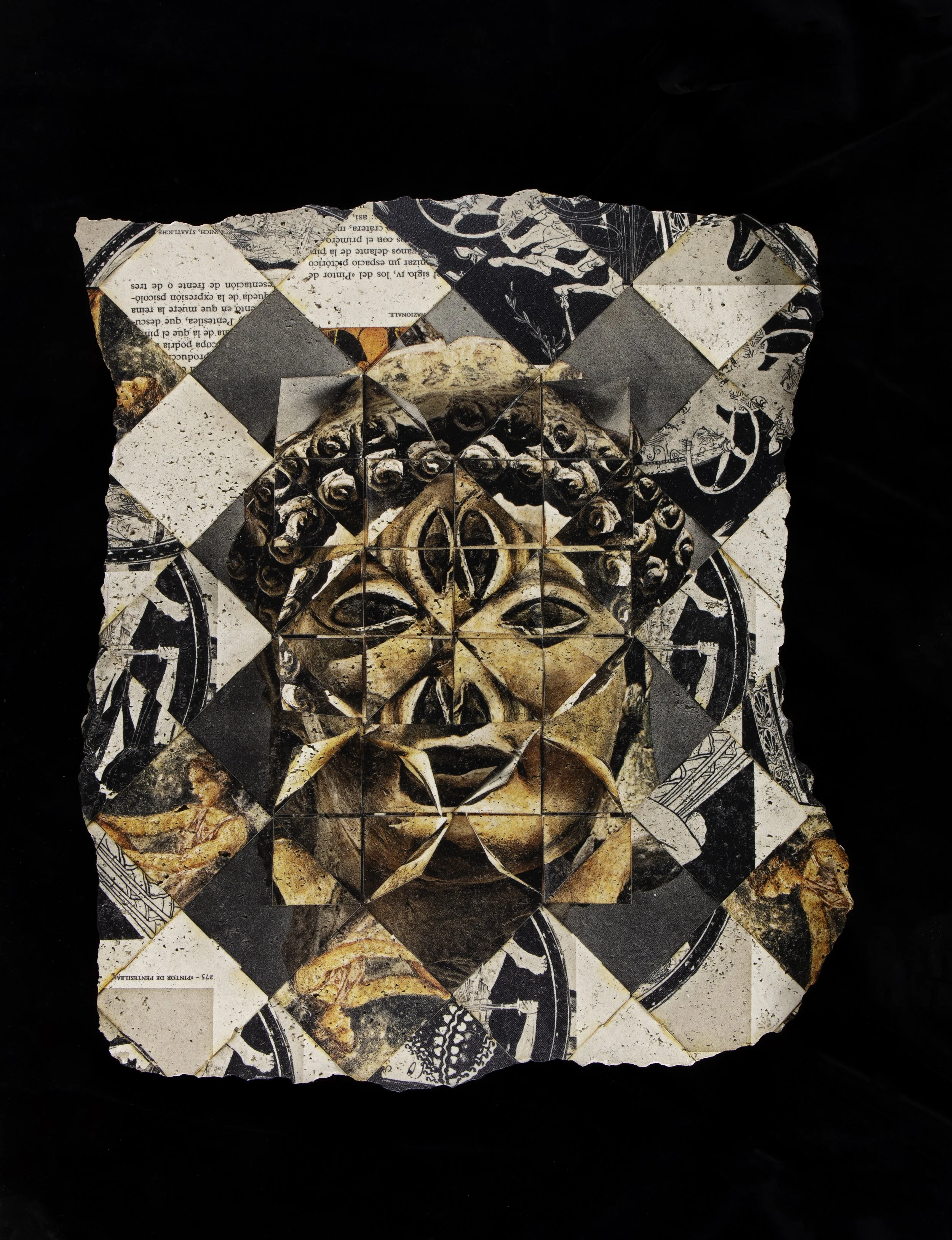 Catalina Swinburn Theodora , 2024 60 x 60 x 3 cm Courtesy Aninat Galería