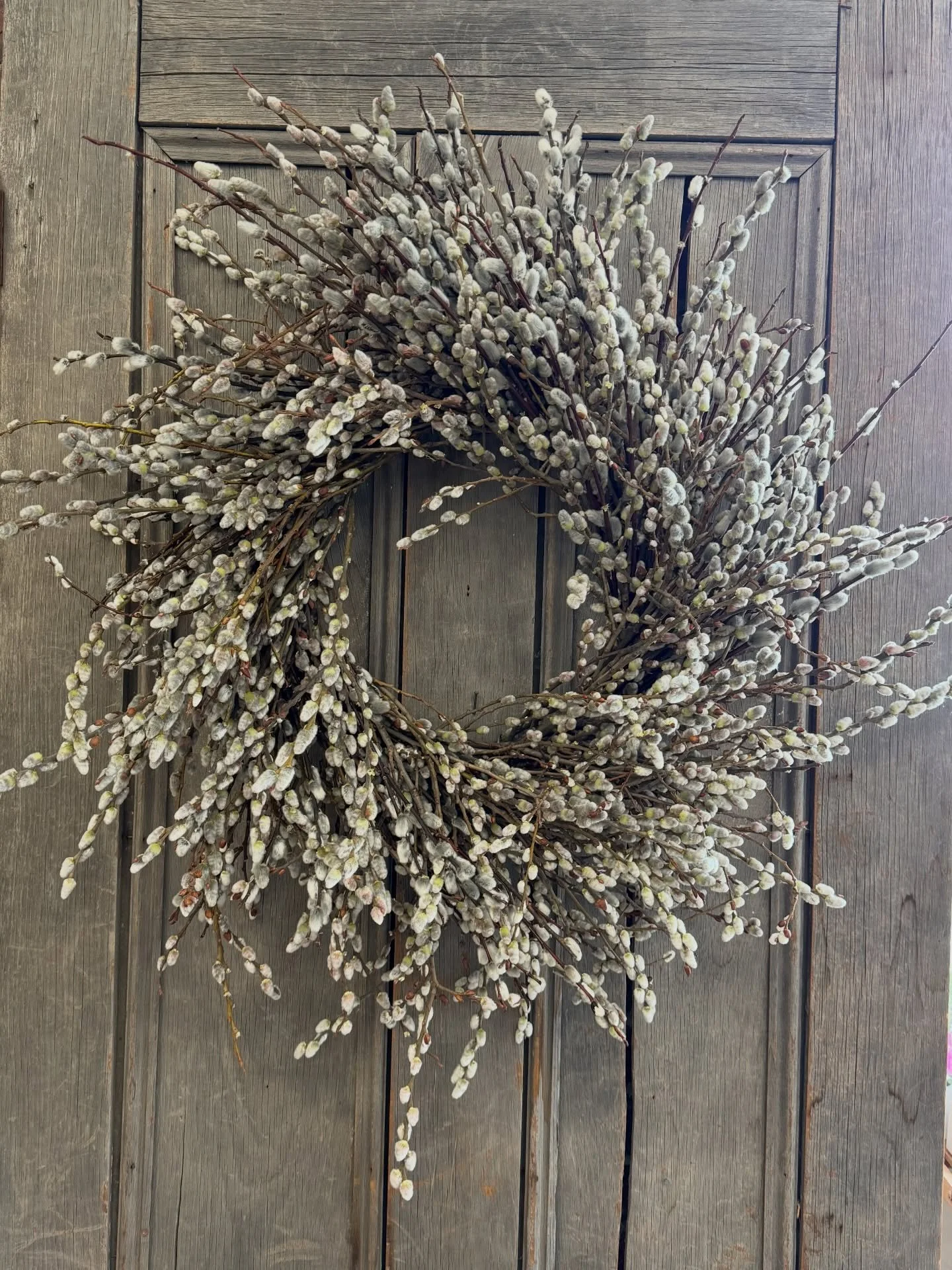 Checkout how beautiful this handmade wreath is!
.
We&rsquo;re proud to continuously help support local artists and vendors here at AS&amp;L! This wreath was harvested and made right here in Maine and is truly beautiful photos don&rsquo;t do it justic
