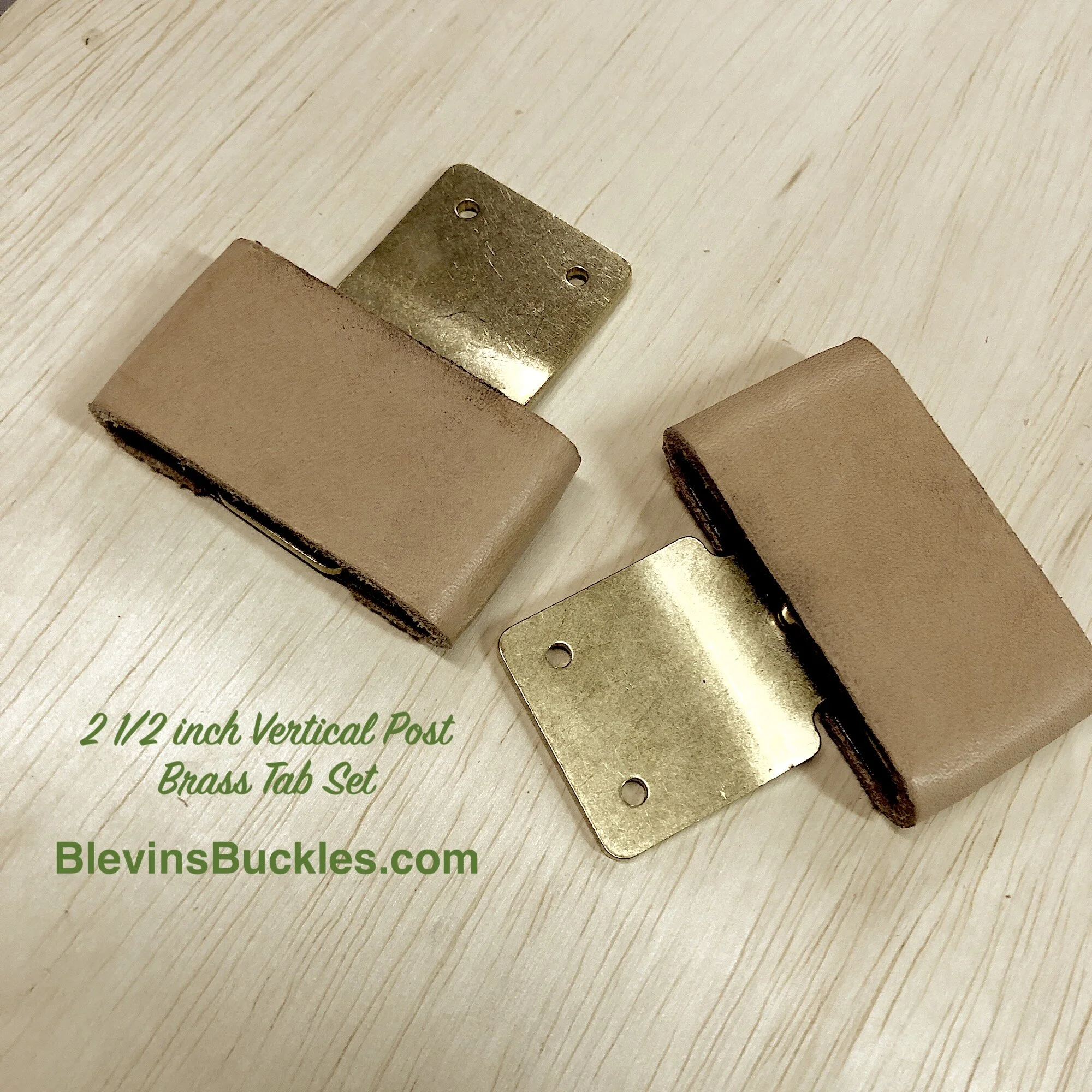 BRASS TAB Blevins Set 2 1:2 inch Vert Post .JPG