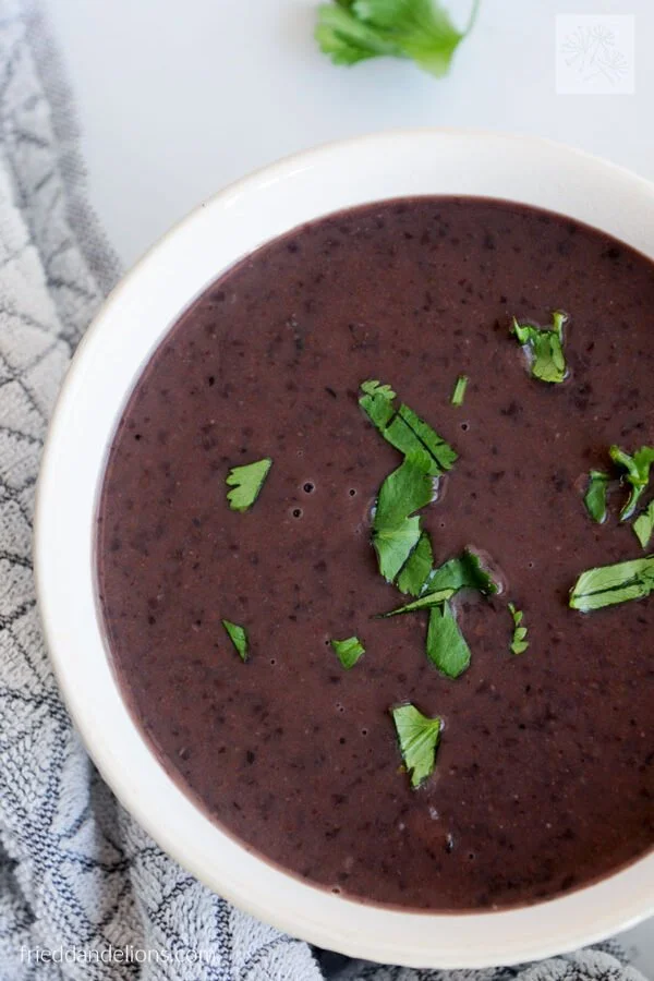 Cheffie's Black Bean Soup