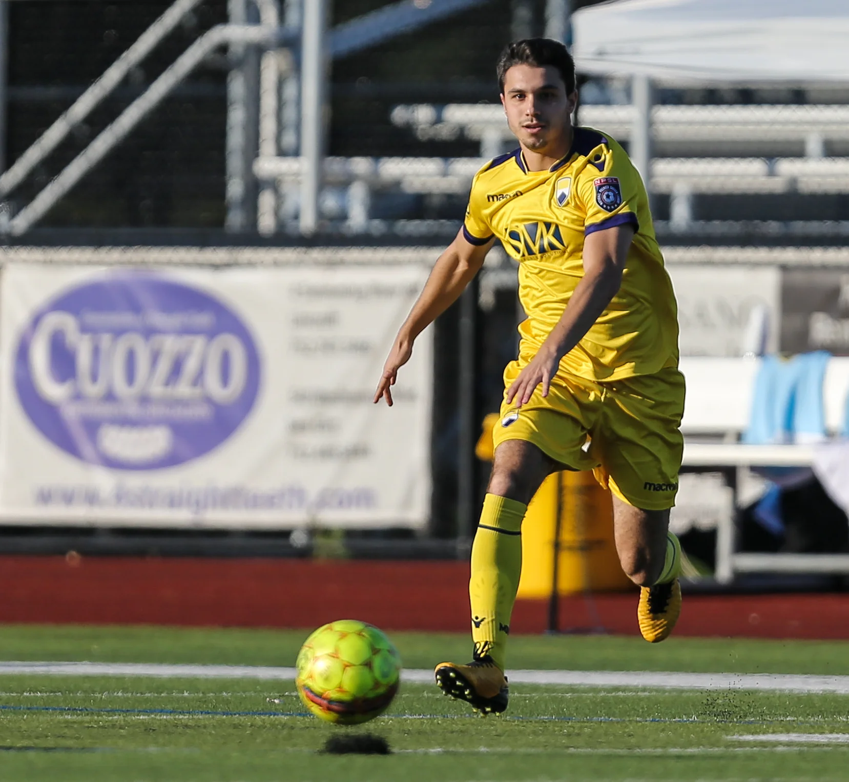 Kevin Kappock during his debut against West Chester United SC