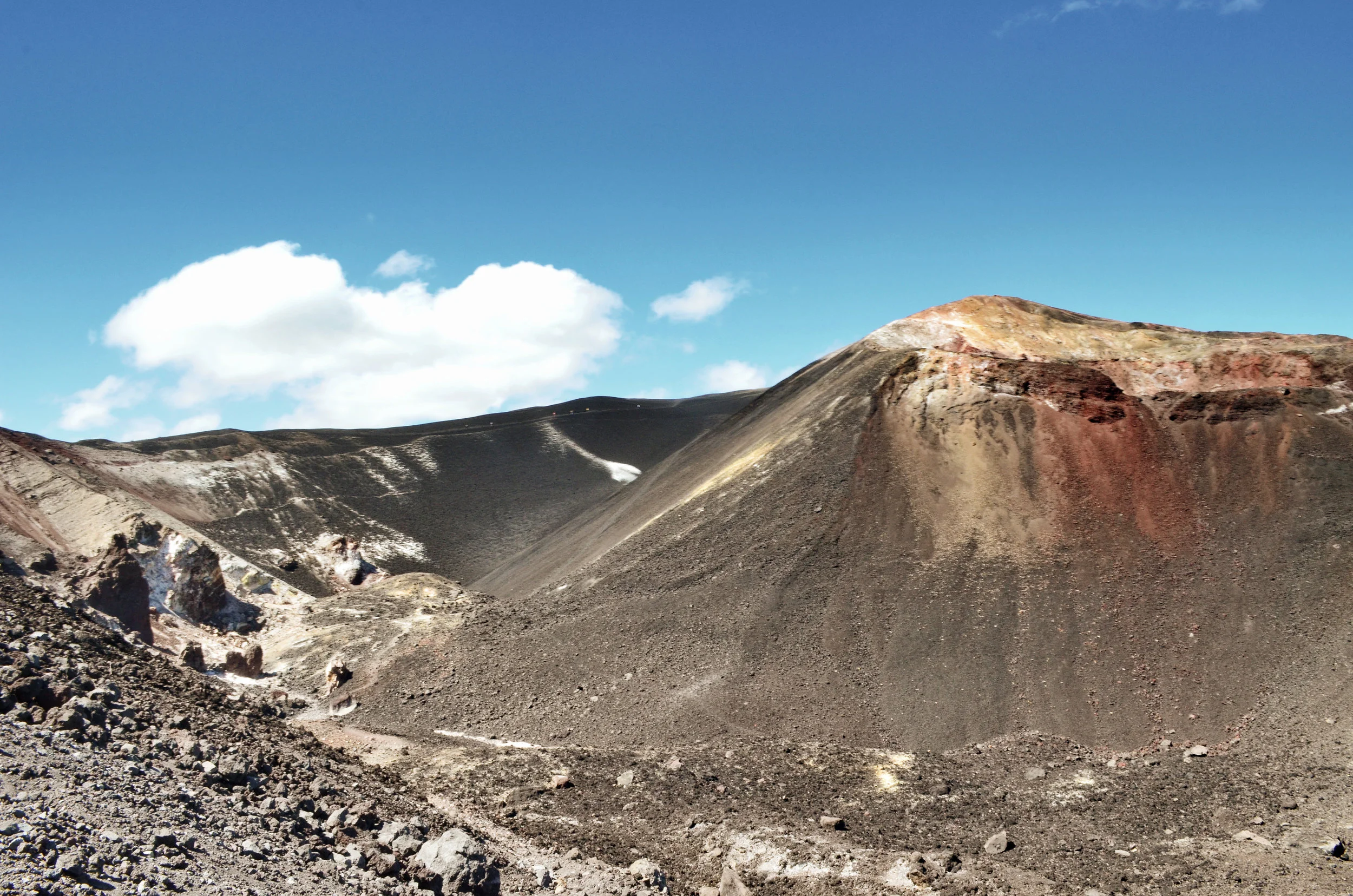 The hike up Cerro Negro