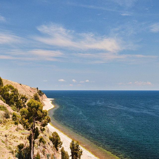 Bolivia might be landlocked, but looking out across Lake Titicaca could fool you into thinking this is the ocean.
&mdash;
In the late 19th century, Chile claimed the Atacama region in a land dispute with Bolivia. To this day, Bolivians are fighting f