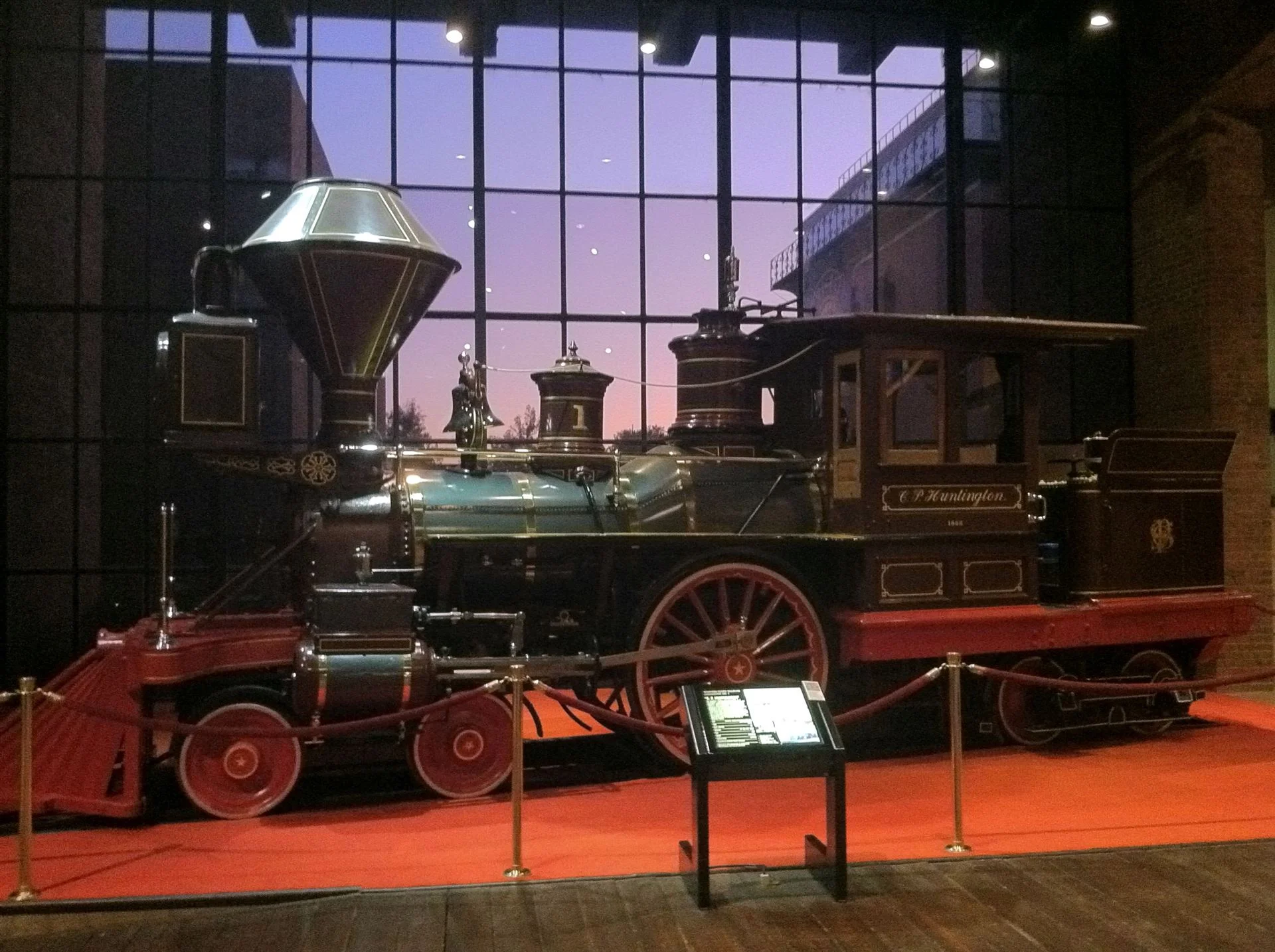 Private event at Railroad Museum