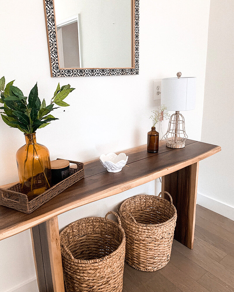 Styling My Small Space Farmhouse Entry Way Sarah Gross Design