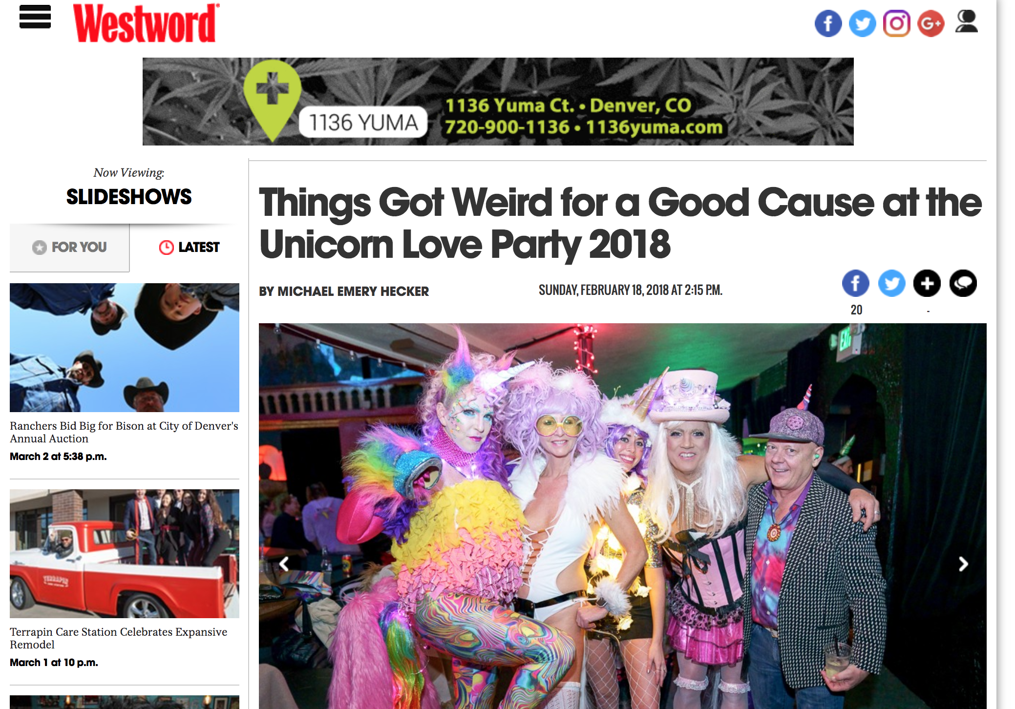 Things Got Weird for a Good Cause at the Unicorn Love Party 2018