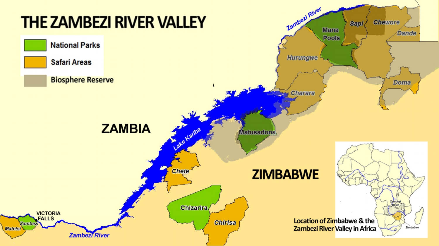 Zambezi Valley with Biosphere reserve & Africa location map .jpg