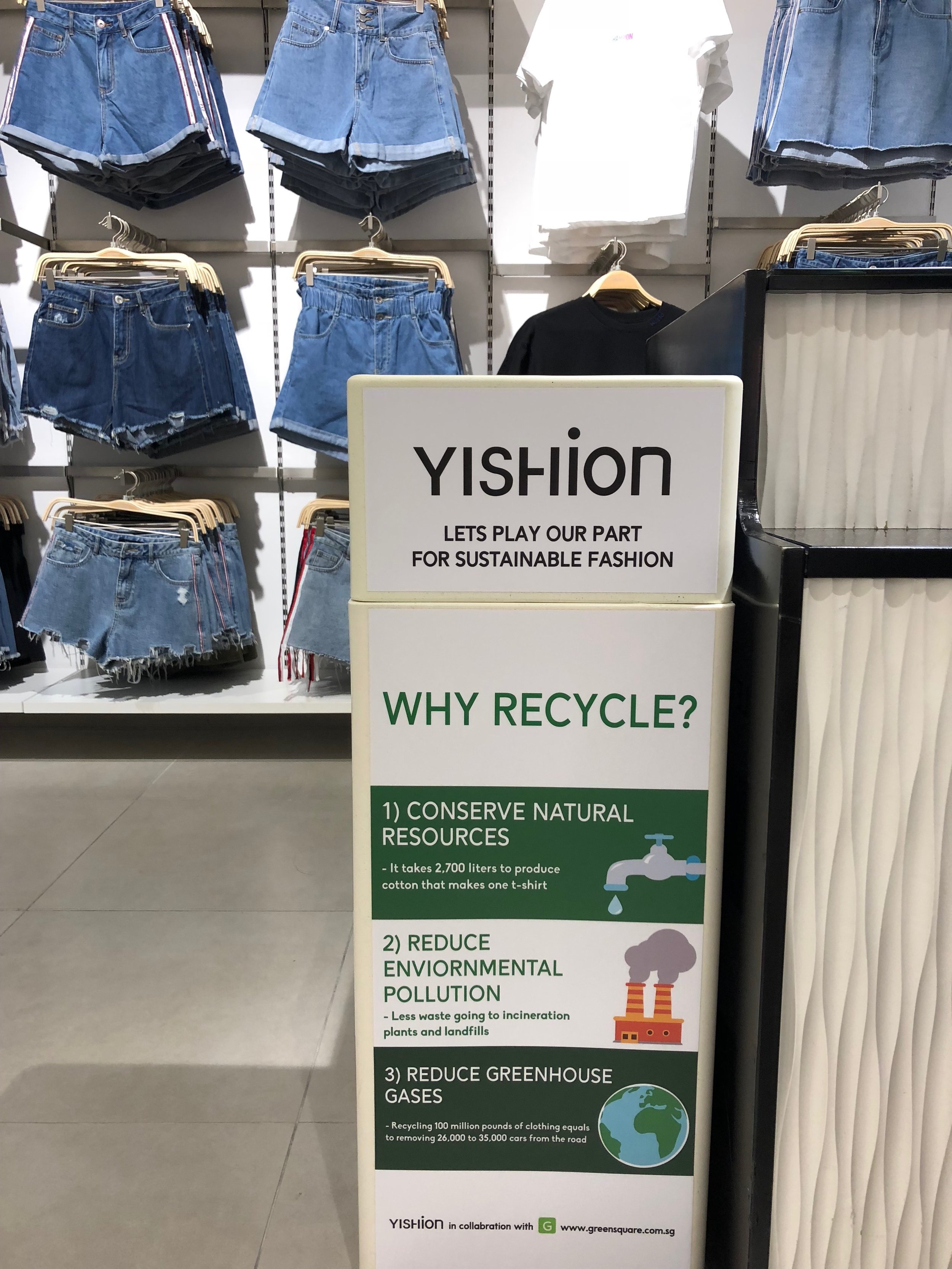 Yishion Recycling Program