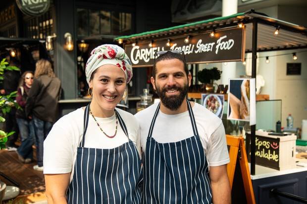 Carmel's Israeli street food in NZ Herald