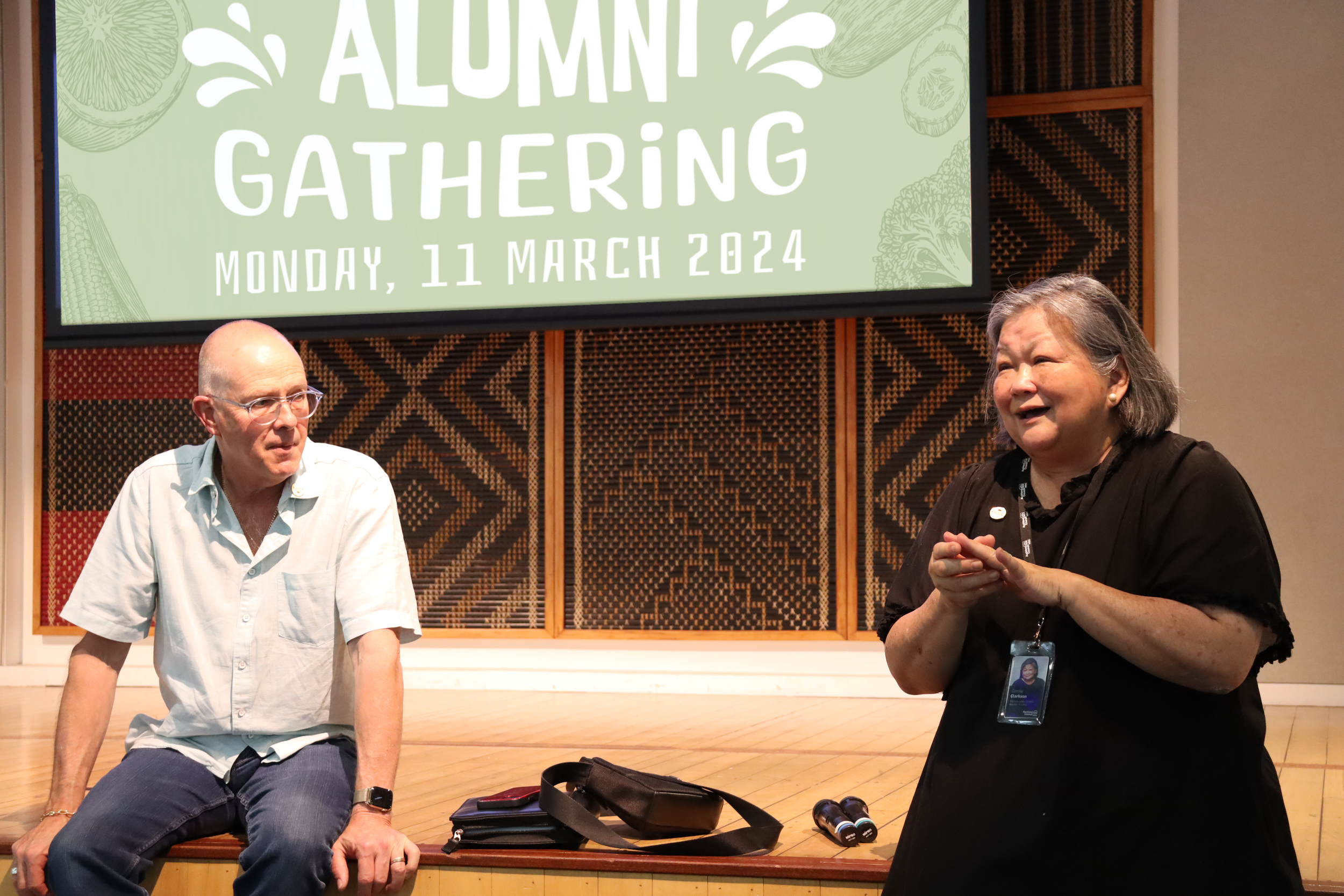 Recipe for Success Shared at Alumni Gathering