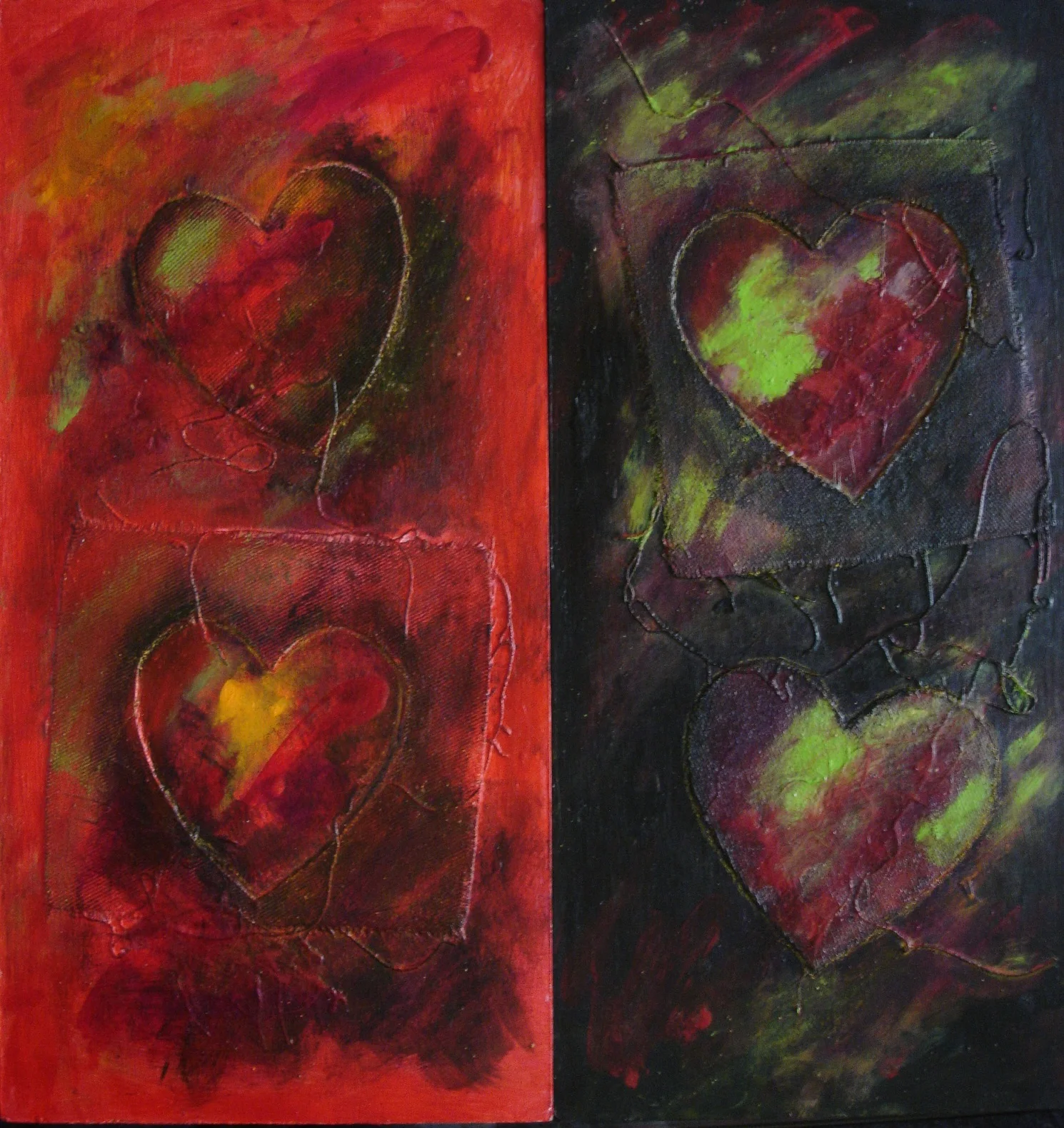 Hearts Red and Black.JPG