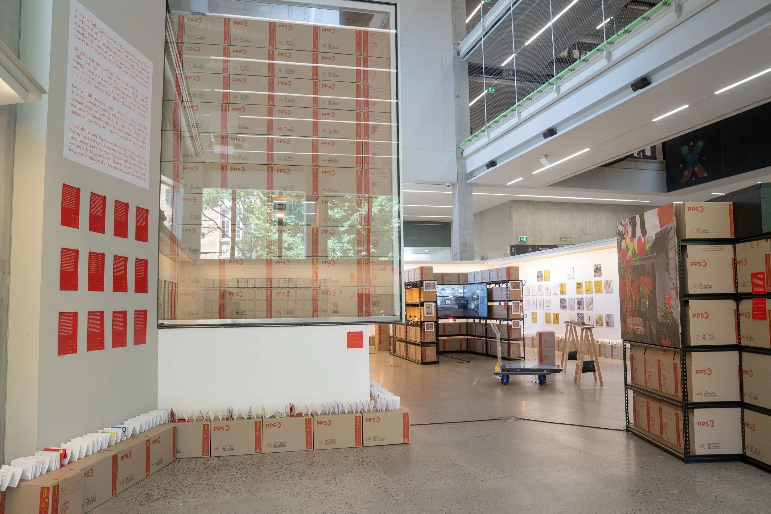 Matter of Methods | Methods of Matter Exhibition. Co-curated by Guillermo Rojas Alfaro. Image: Steph Irvine