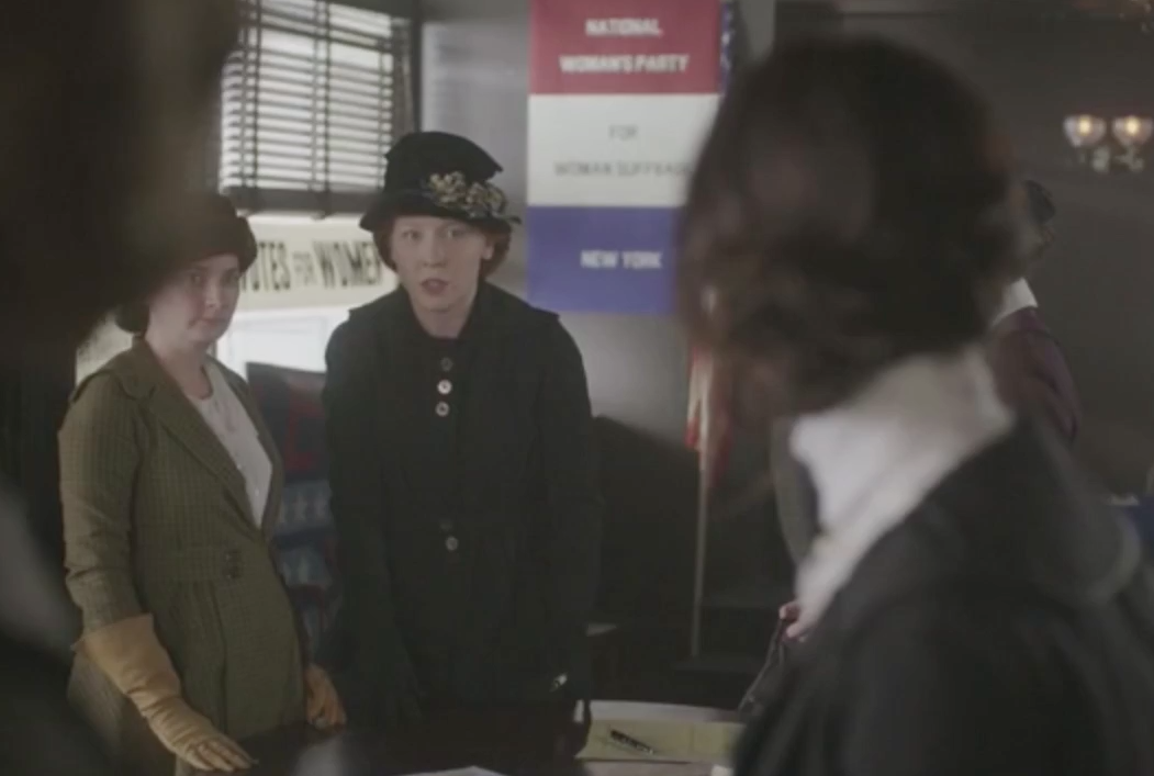 GLENNELLEN ANDERSON guest stars as Jane, a young 1919 suffragette, on NBC's Timeless .