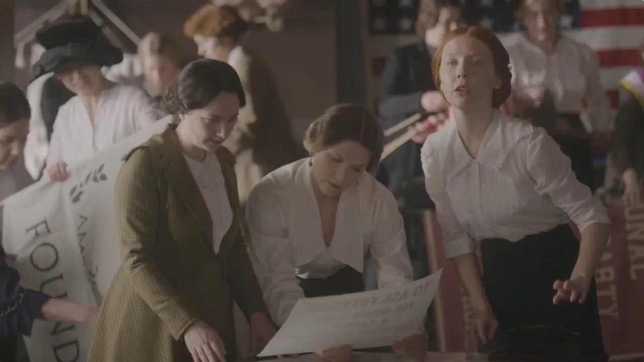 GLENNELLEN ANDERSON guest stars as Jane, a young 1919 suffragette, on NBC's Timeless .