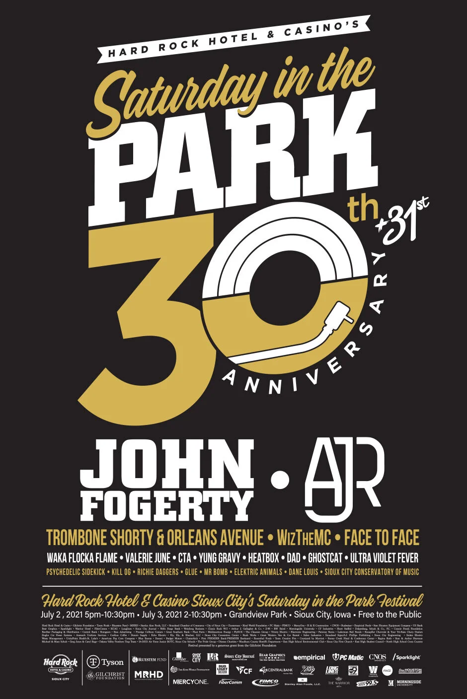 Gilchrist Helps Bring Saturday in the Park Back