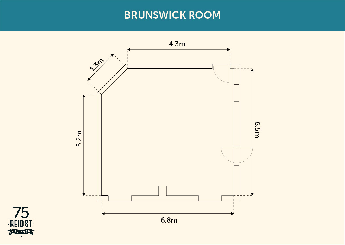 Brunswick Room Floorplan