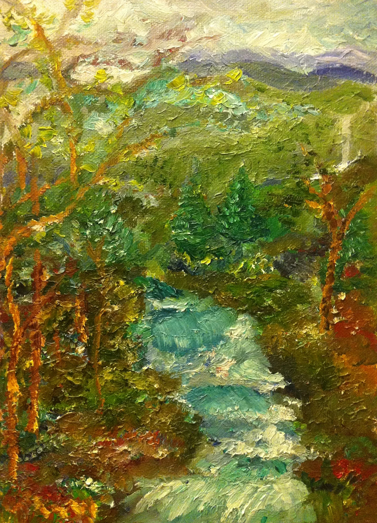  A celebration of life and friendship!  Gifted to a close friend in Davenport College.  Oil on canvas board, 2014, 11”x14” 