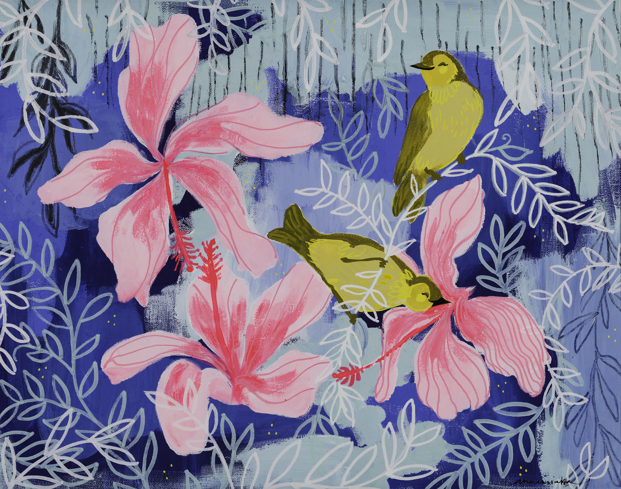 Annamieka Davidson Hawaiian Honeybirds