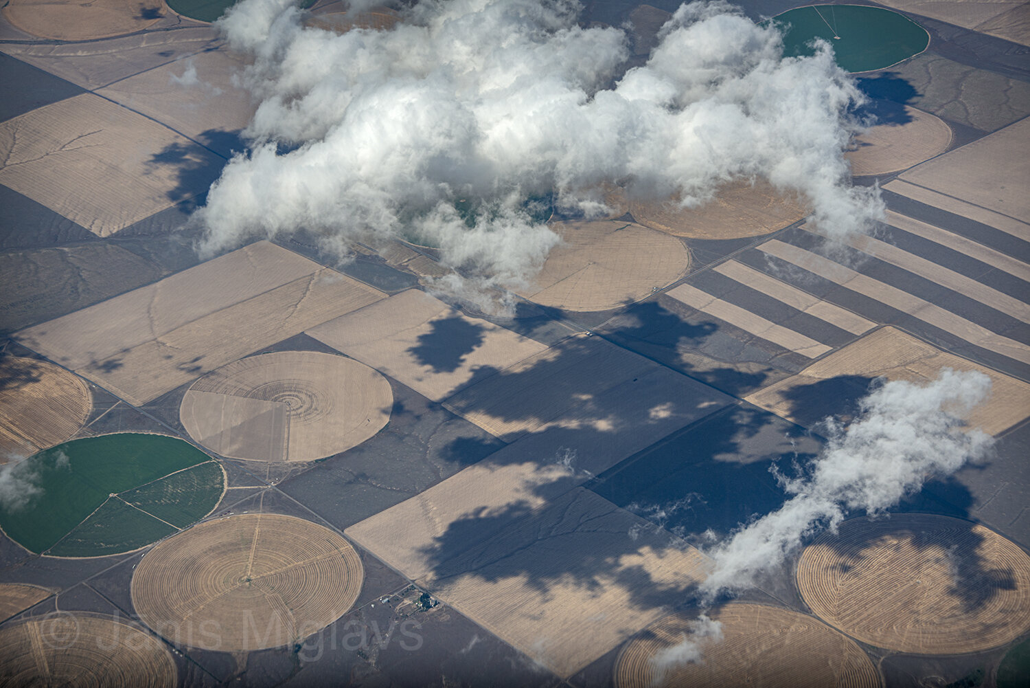 Cloud Shadow on Farmland