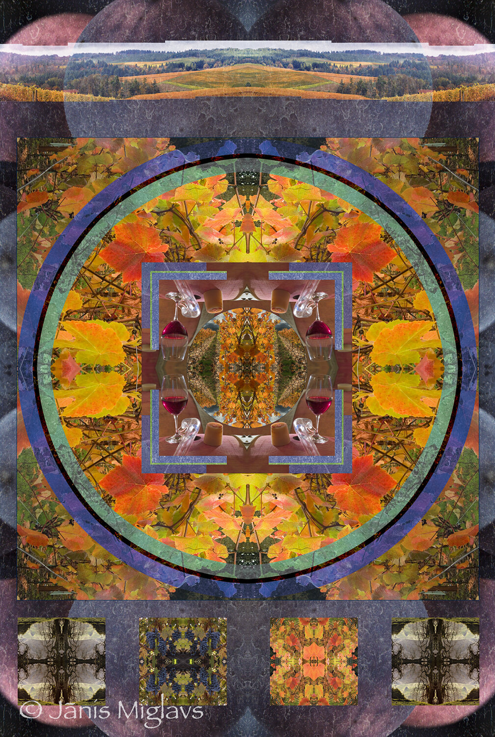 Vineyard Mandala