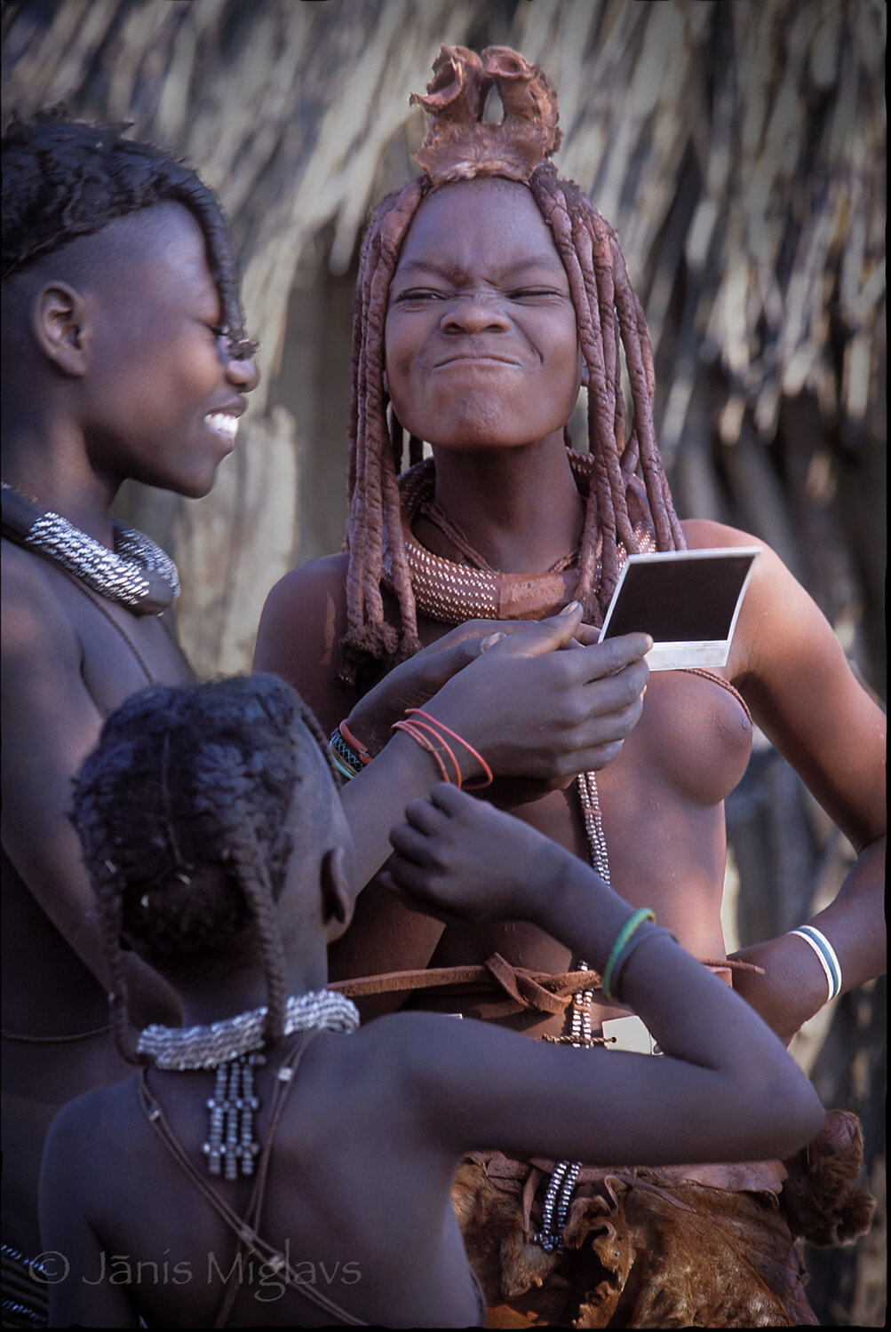 Himba tribe photo session