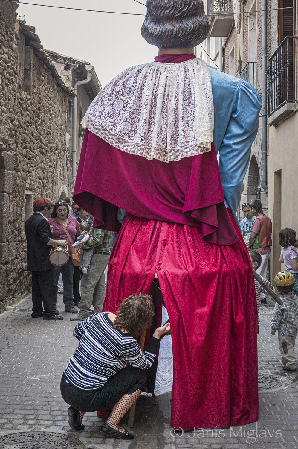 Youth Fiesta in Spain