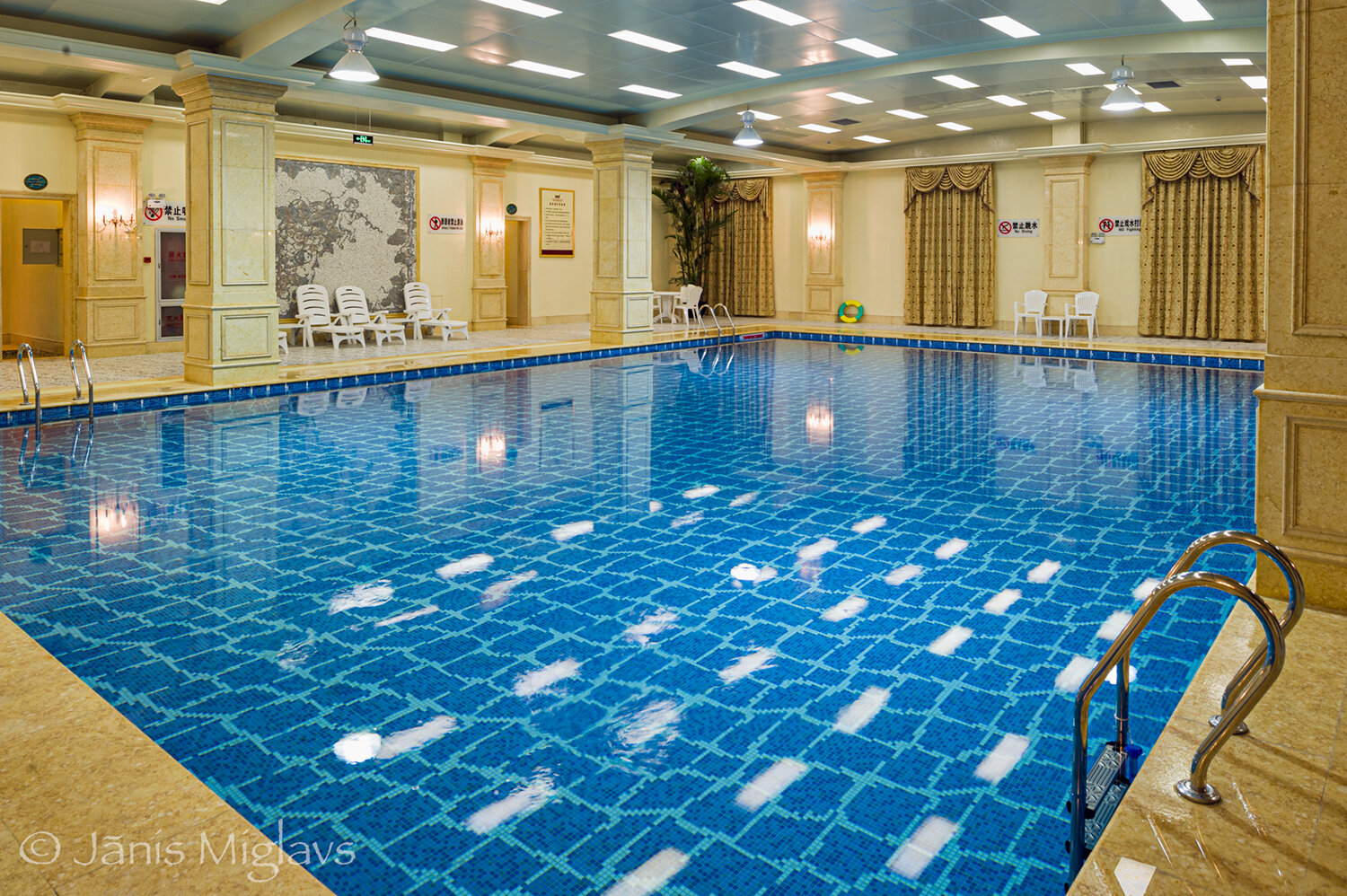 Doesn't every winery have an Olympic-size swimming pool like Changyu AFIP?