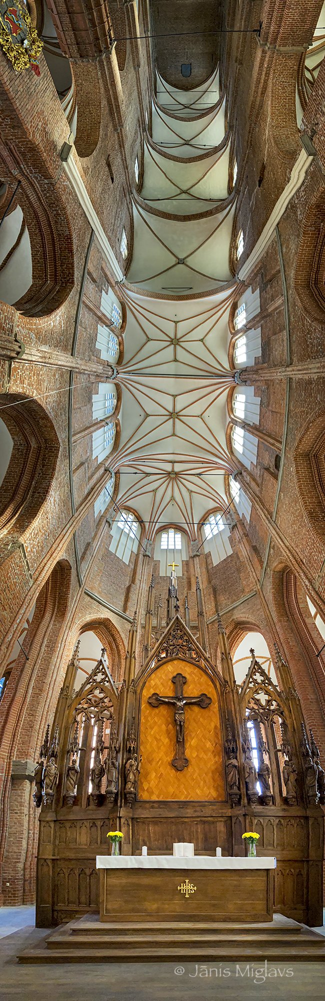 Interior of Riga’s St. Peter’s Church 
