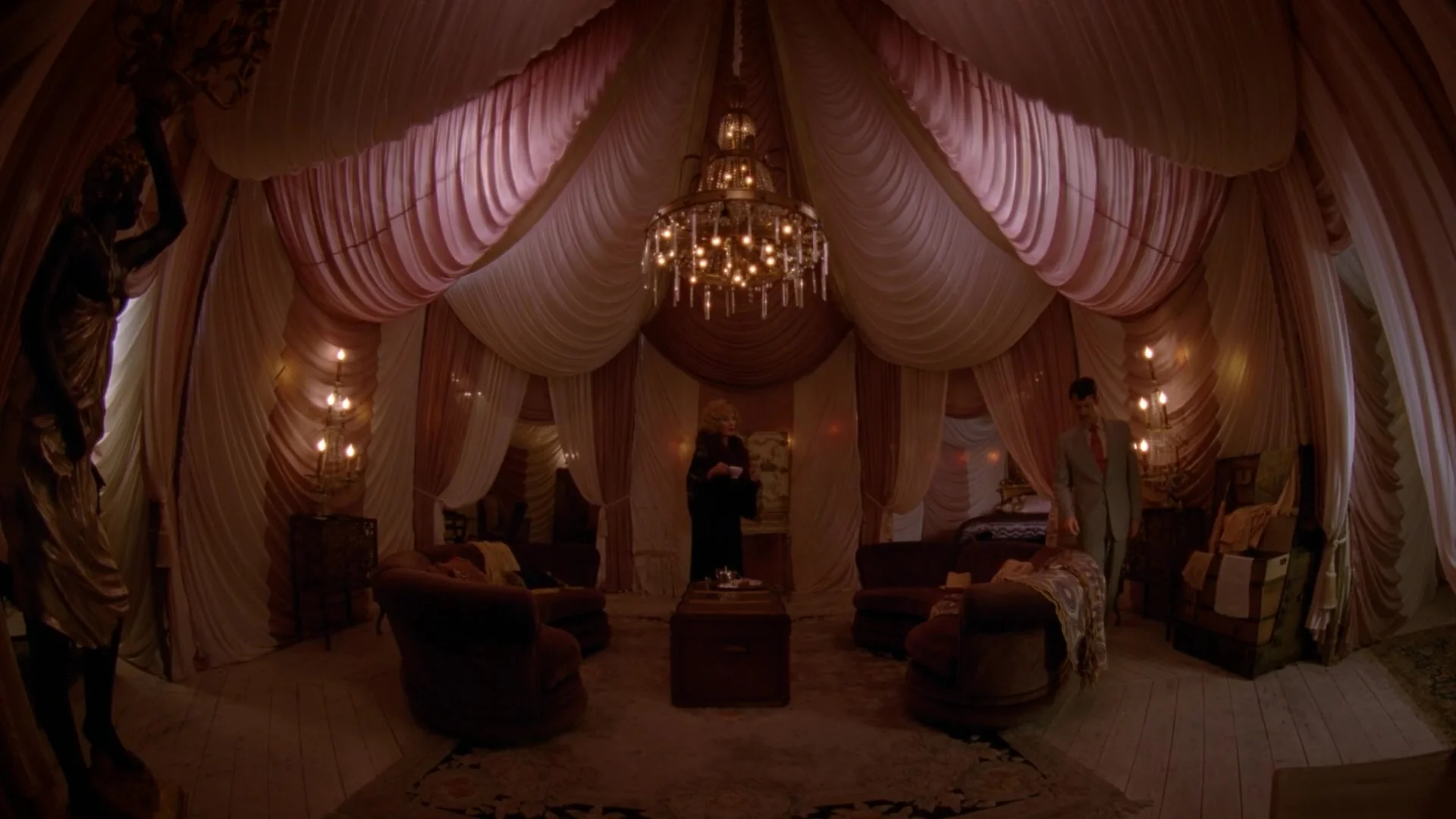 Interior Elsa's Tent