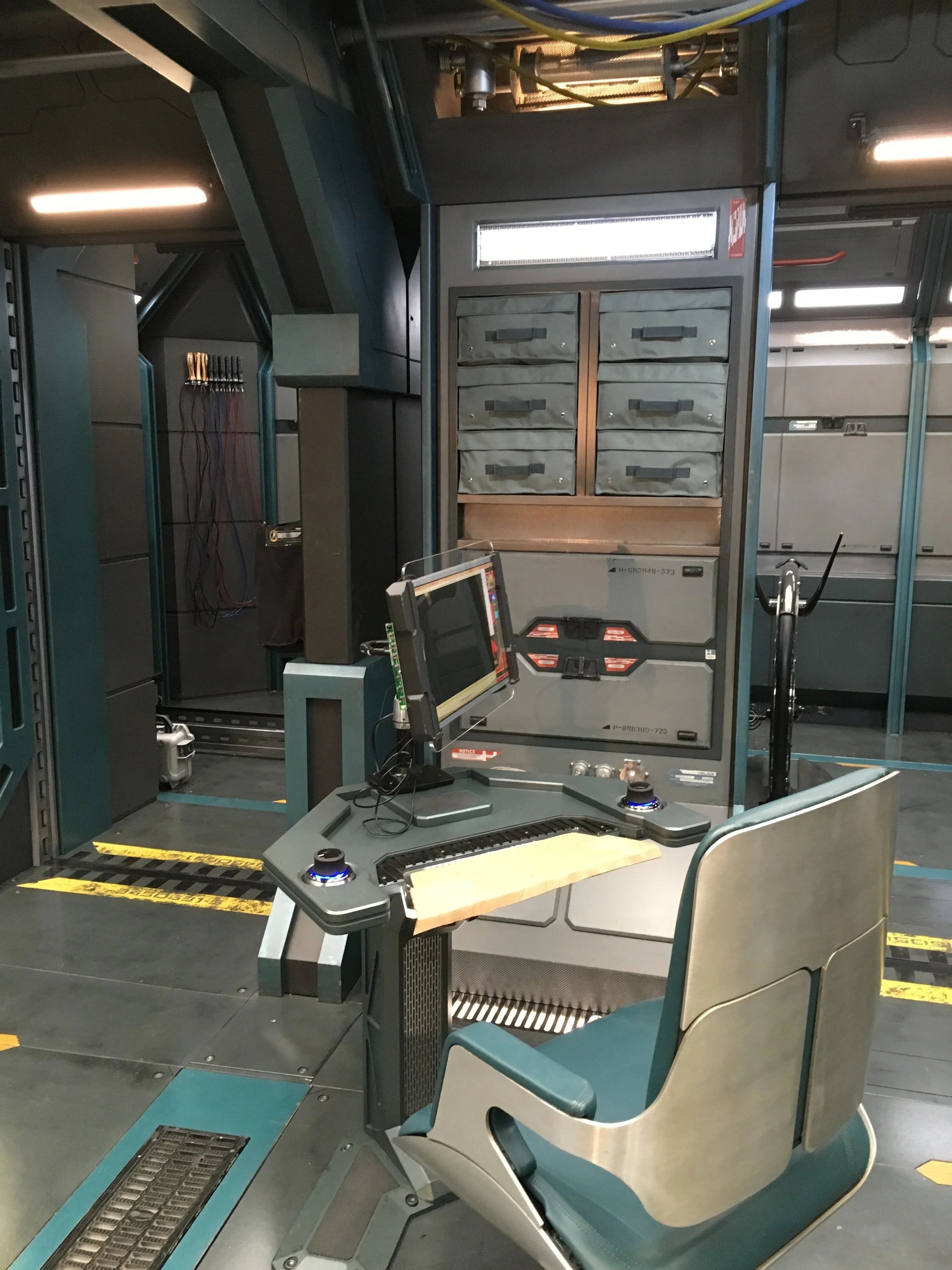  Quilted panels: fabricated and installed  Bags:&nbsp;custom designed and fabricated 