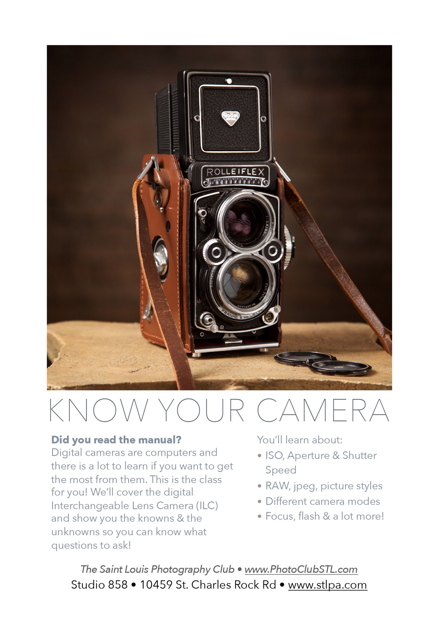 Digital Photography: Getting to Know Your Camera