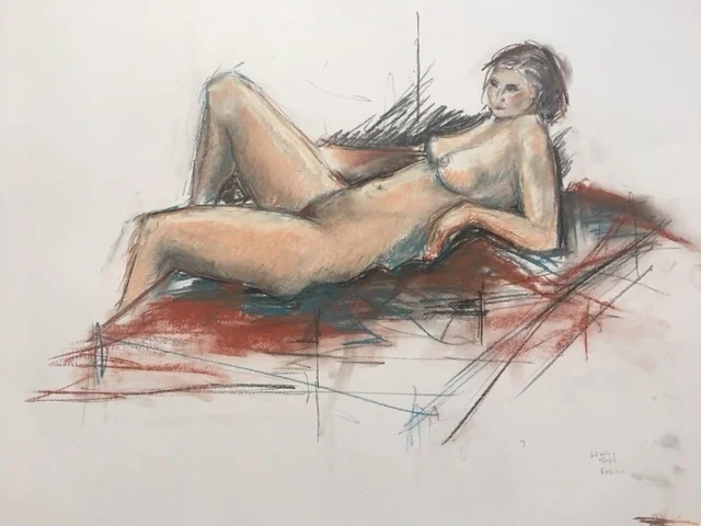 Life Drawing - starting again - Oct 7 2017