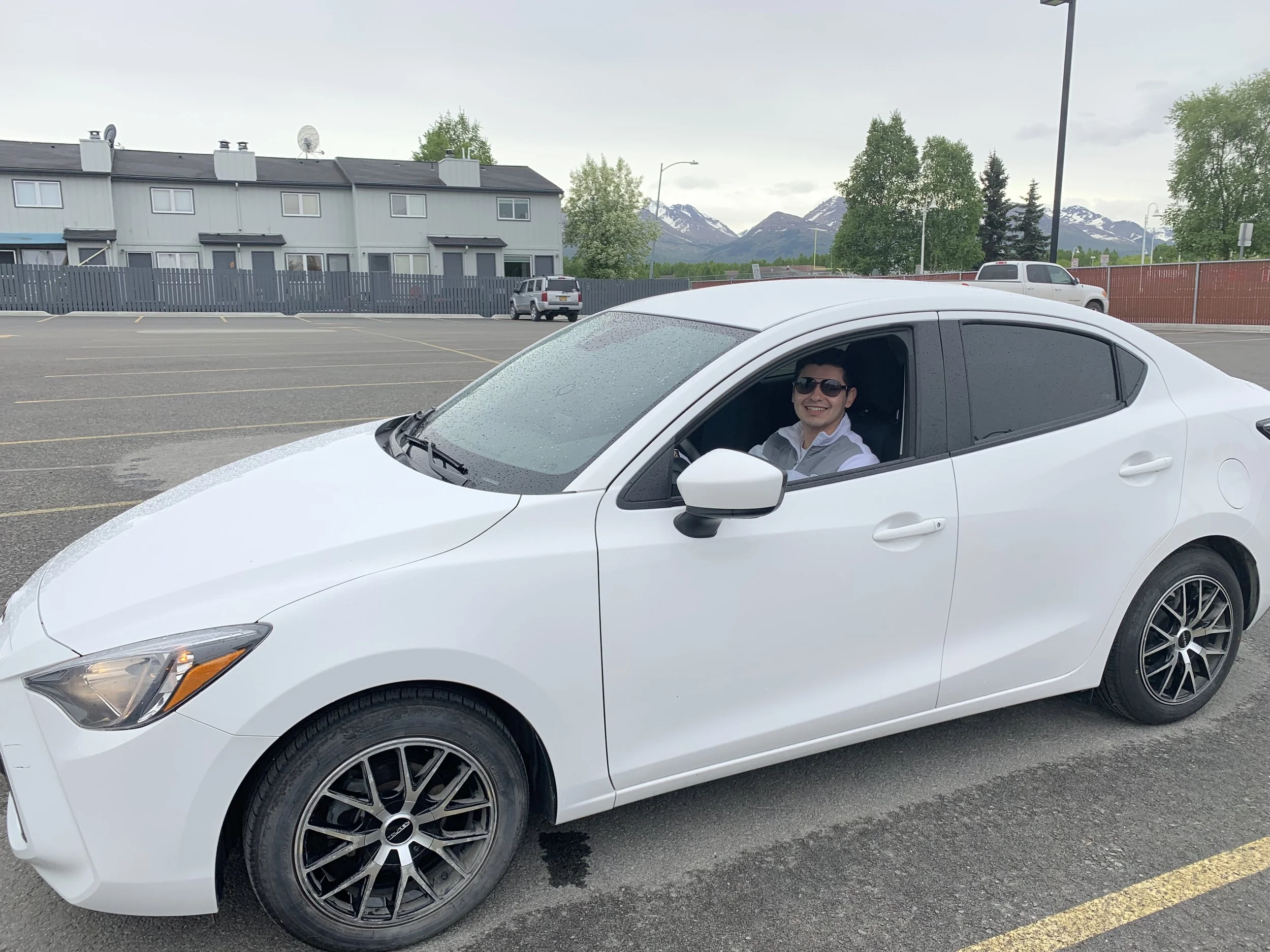 Santi is ready to hit the road!