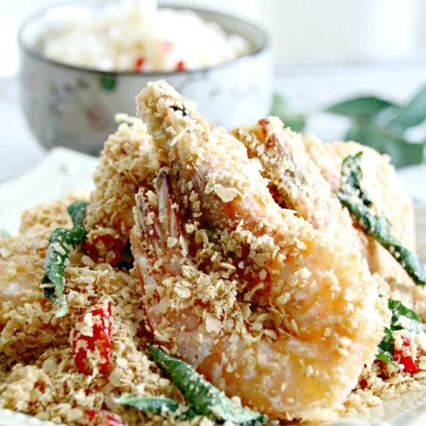 Cereal Battered Shrimp