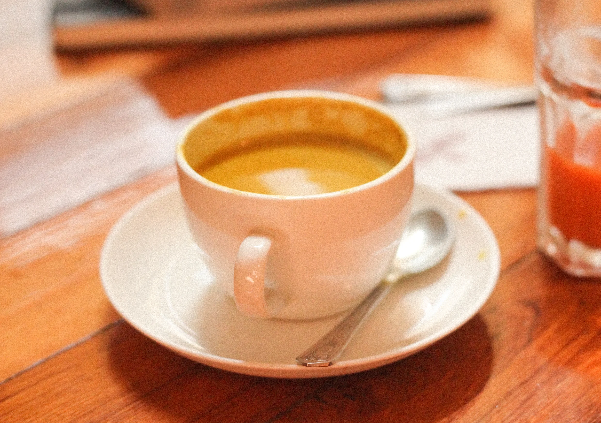 Goes to India, drinks a lot of spicy chai tea.