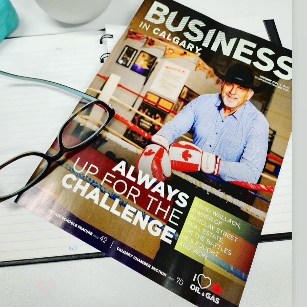 BARCLAY STREET REAL ESTATE // We love seeing our clients on the cover of Business in Calgary! Thank you so much to Ev, Pat and the team for featuring such a great Calgary trailblazer in this January&rsquo;s issue. Grab a copy and check out what @barc