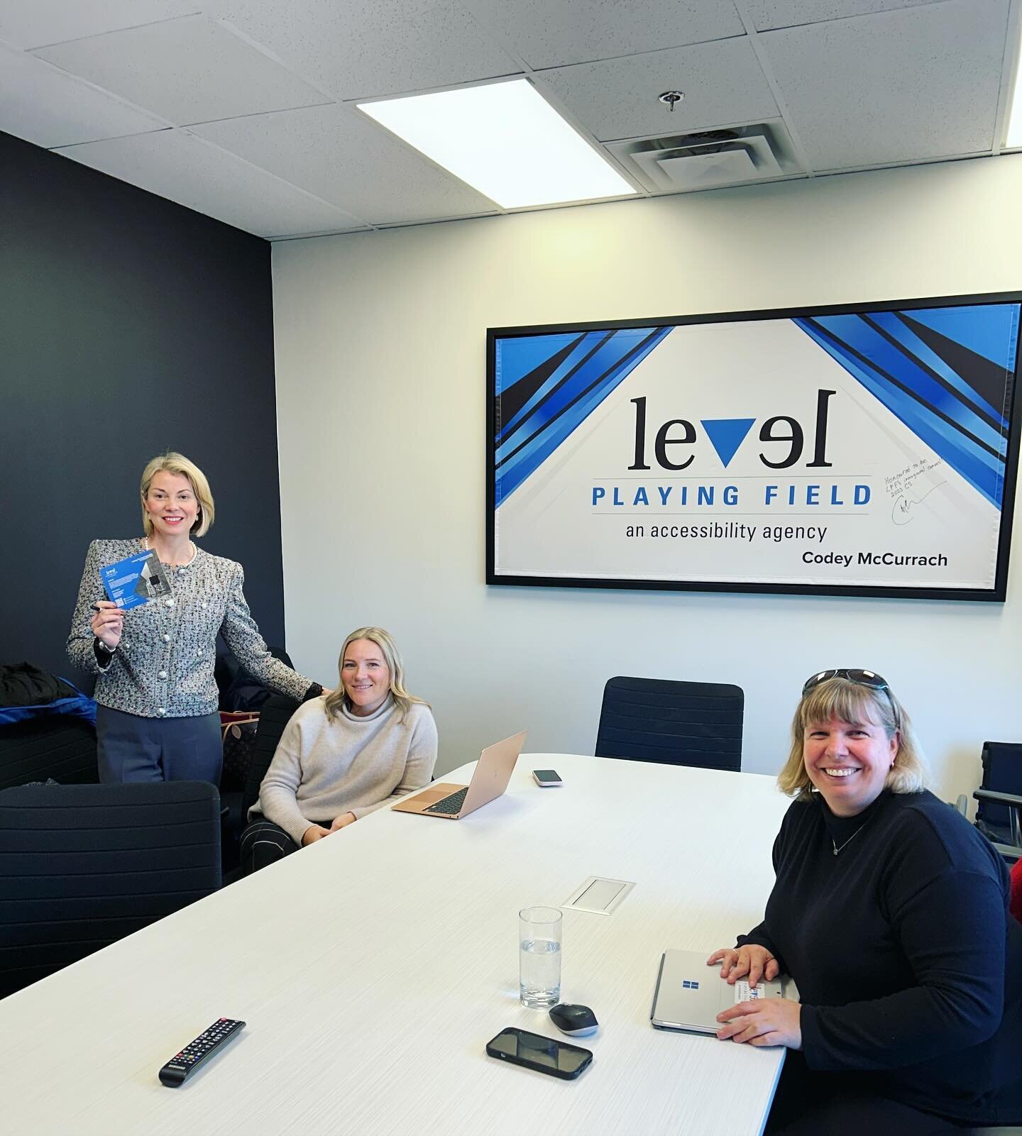 LEVEL PLAYING FIELD 🙌🙌🙌 // We are so grateful to work with @lpfaccessibility and its #thoughtleader Founder and CEO @darbylyoung 👏 Their work to inspire and inform businesses to ensure they&rsquo;re accessible for everyone is unparalleled. Today 