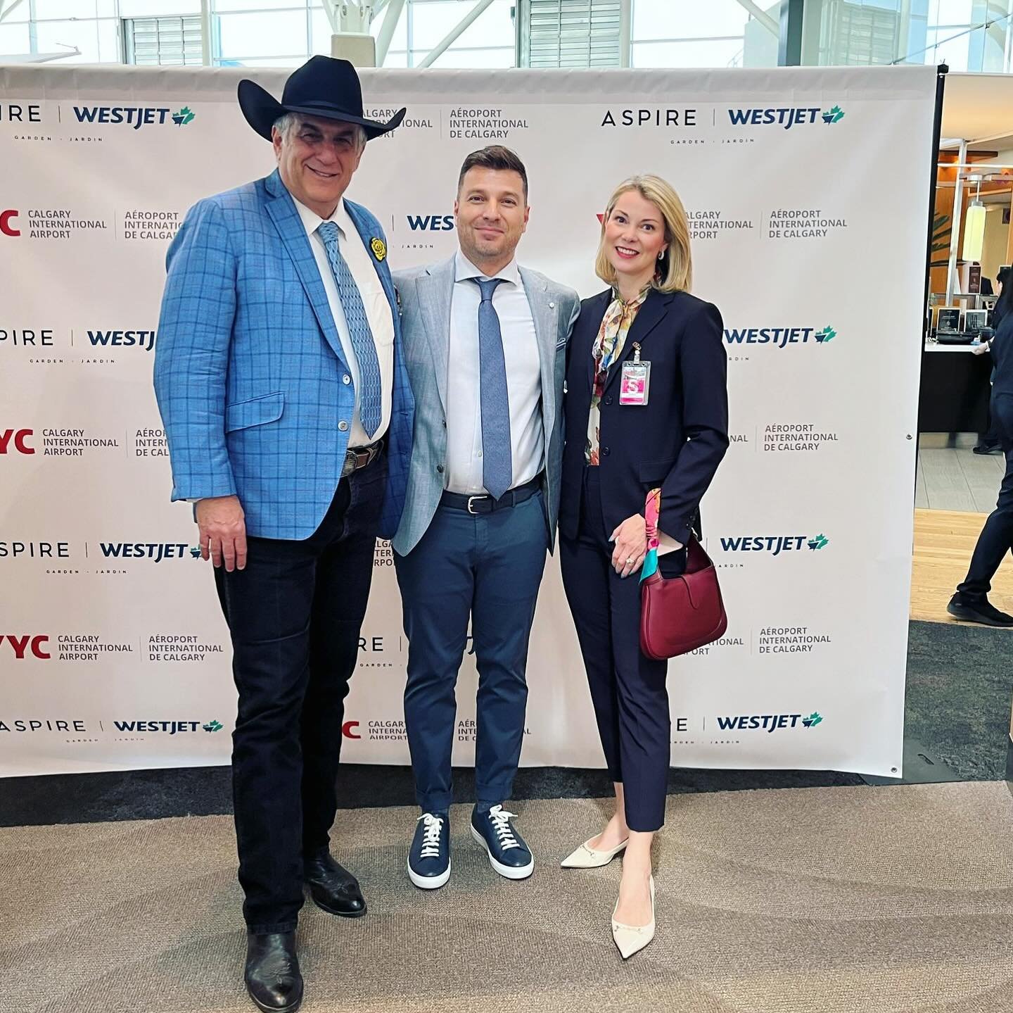 ASPIRE LOUNGES // We&rsquo;re so grateful to support our amazing client @swissport_intl and the opening of their newly renovated Aspire Lounge in the Calgary International Airport. 

Swissport operates over 100 luxury lounges internationally that mak