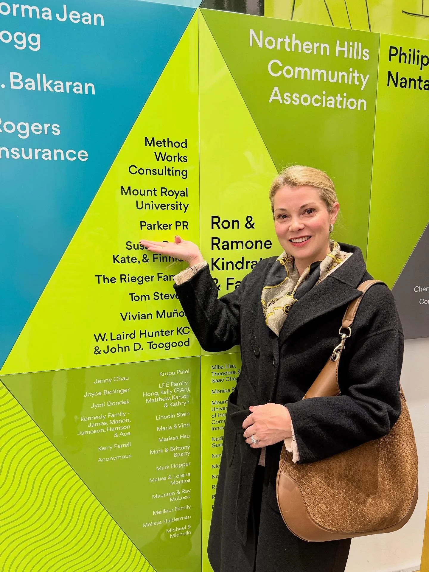 SUPPORTING COMMUNITY 💕 // We&rsquo;re delighted to see our name up in lights on the @vivoyourlife sponsors wall! Thank you for being such an inspiring facility that builds connections, community and encourages healthy living and well-being for every