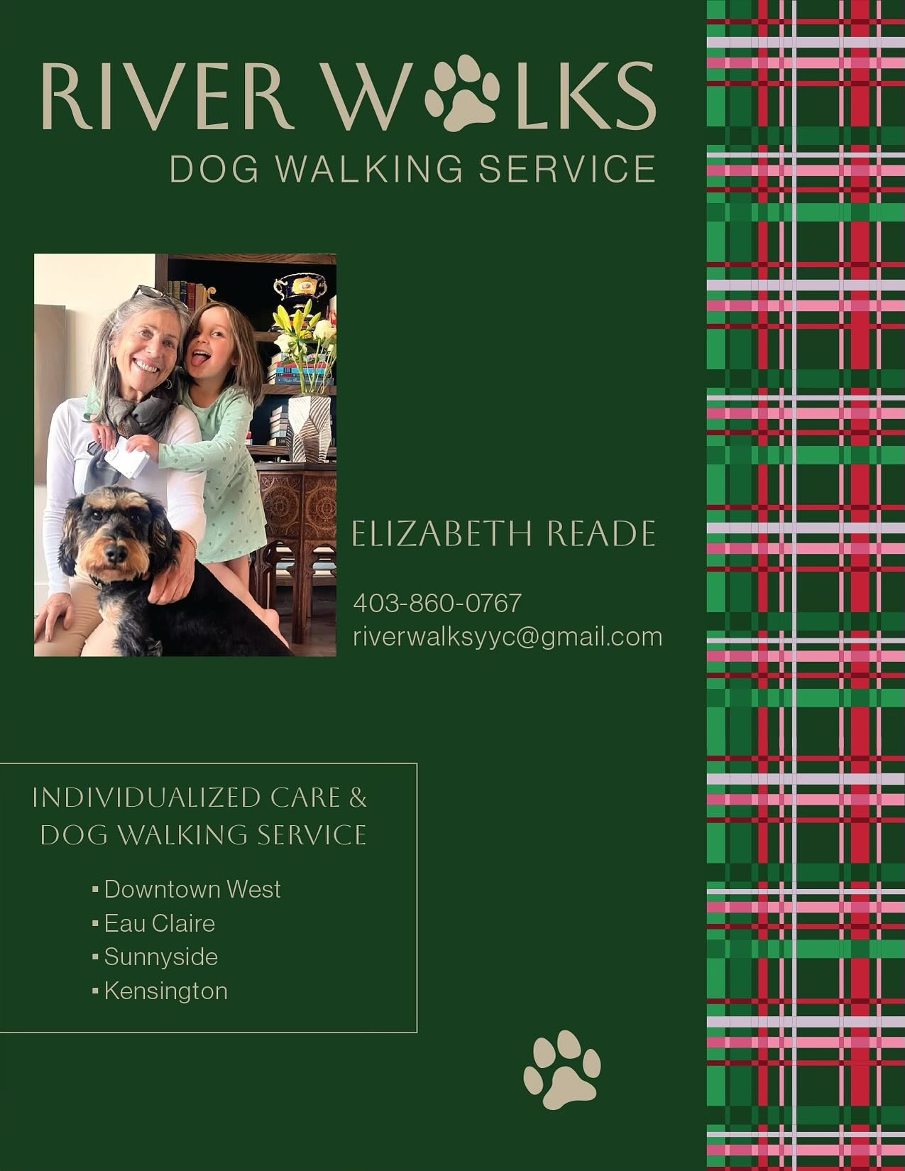 RIVER WALKS DOG WALKING // If you are looking for a compassionate animal lover to spend quality time with your fur baby, connect with River Walks! 

They support families in the inner-city community and are excited to hear from you! 🐶

#dogwalking #