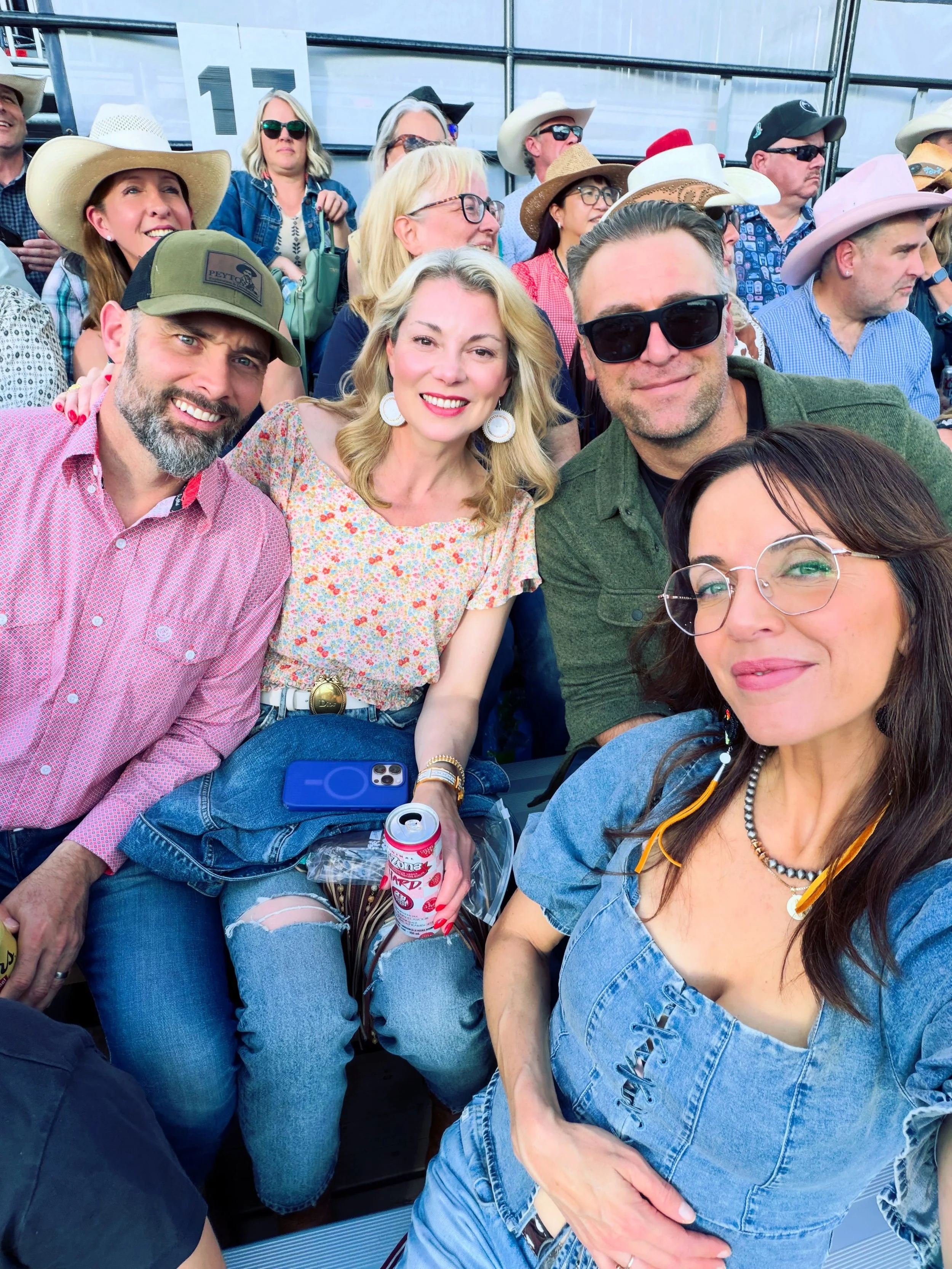 STAMPEDE WITH OUR BESTIES // So much fun this week working, hosting friends and being a part of the Taste of the Stampede Committee! I finally joined a committee and it&rsquo;s so wonderful to be a part of the @calgarystampede volunteer family! Thank