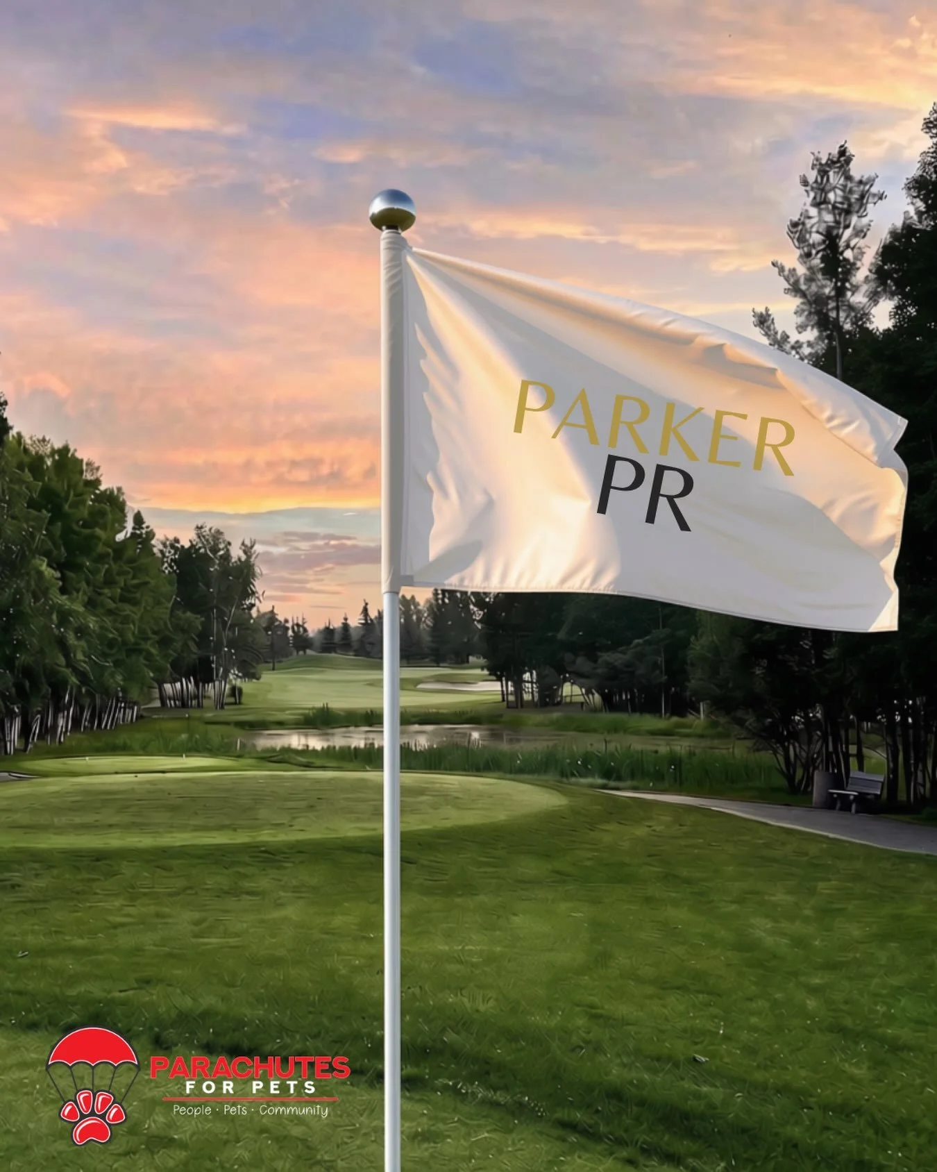 PARS FOR PAWS HOLE SPONSOR // We are honoured to be sponsoring a hole at the @parachutesforpets Pars for Paws Golf Tournament: A Sam Honzek Invitational! Pop over and say hello to Kritina and Ayven!

Parachutes for Pets continues to make an incredibl