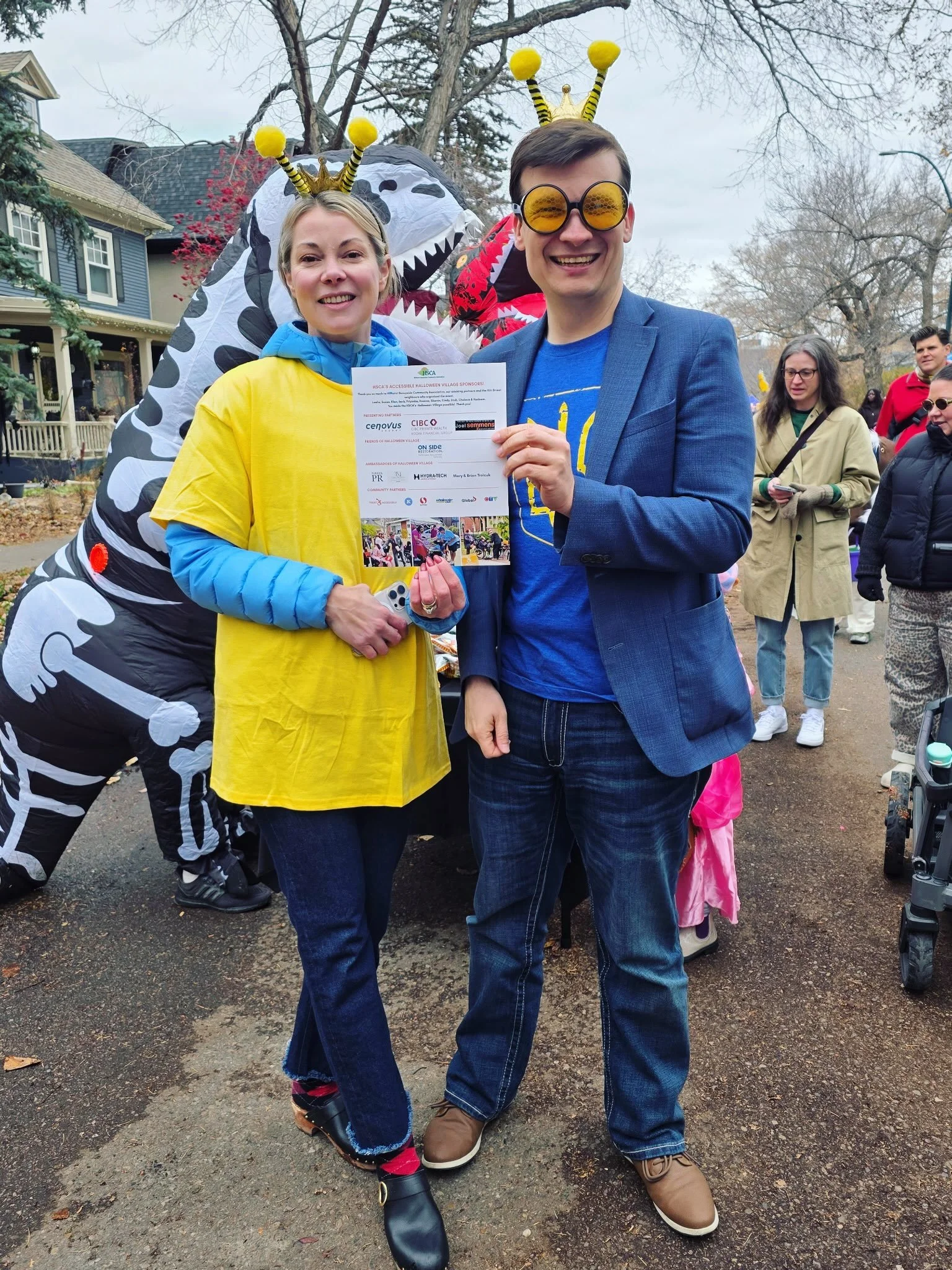 HSCA 10A ACCESSIBLE HALLOWEEN VILLAGE // A huge, thank you to everyone who made this incredible event happen this year. Our team of 10 raised 20K, secured six media outlets, welcomed the Mayor, Councillors and MLAs, presented live music (thanks to @t