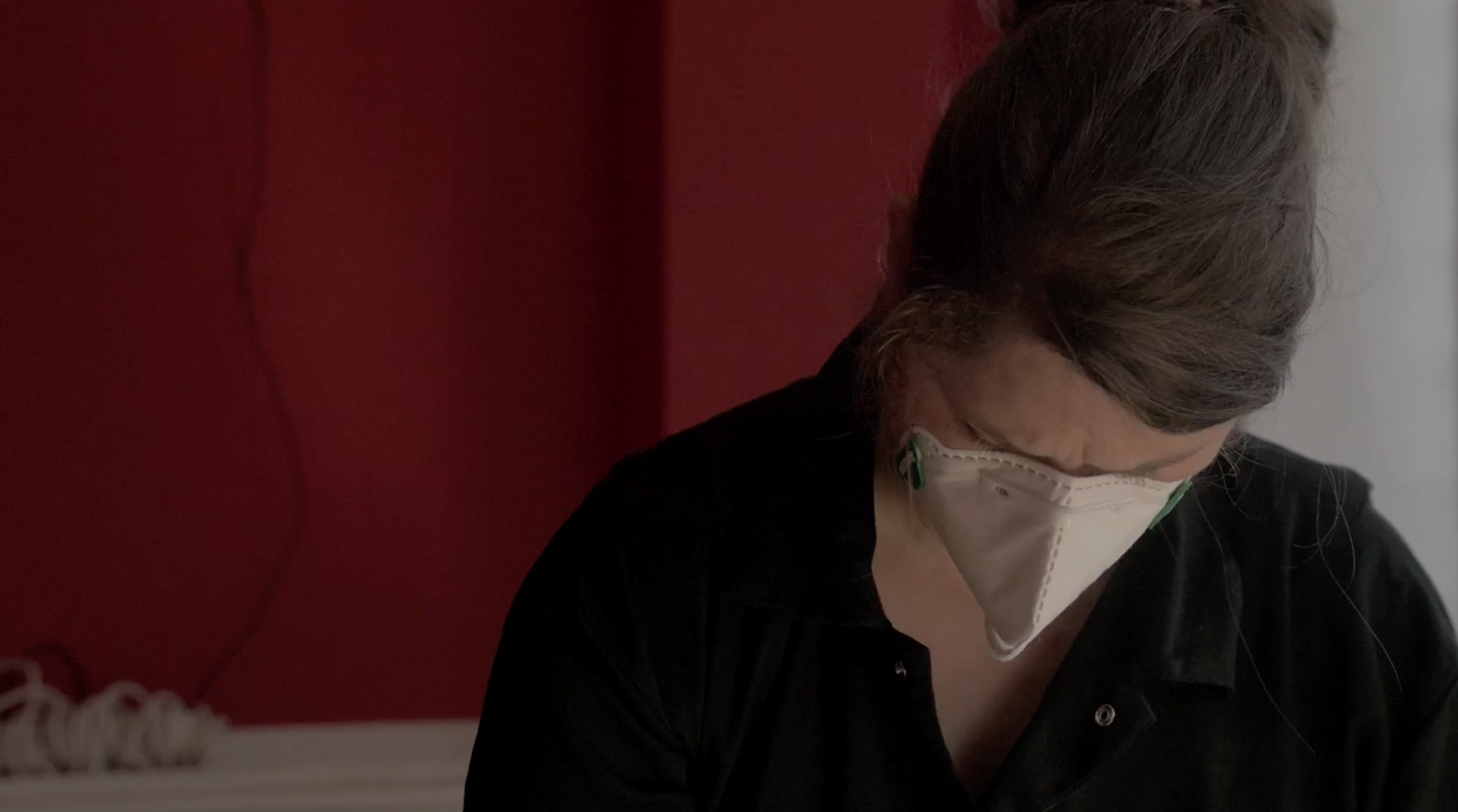 Catherine Bertola in the Crafts Council film 'Acts of Making'