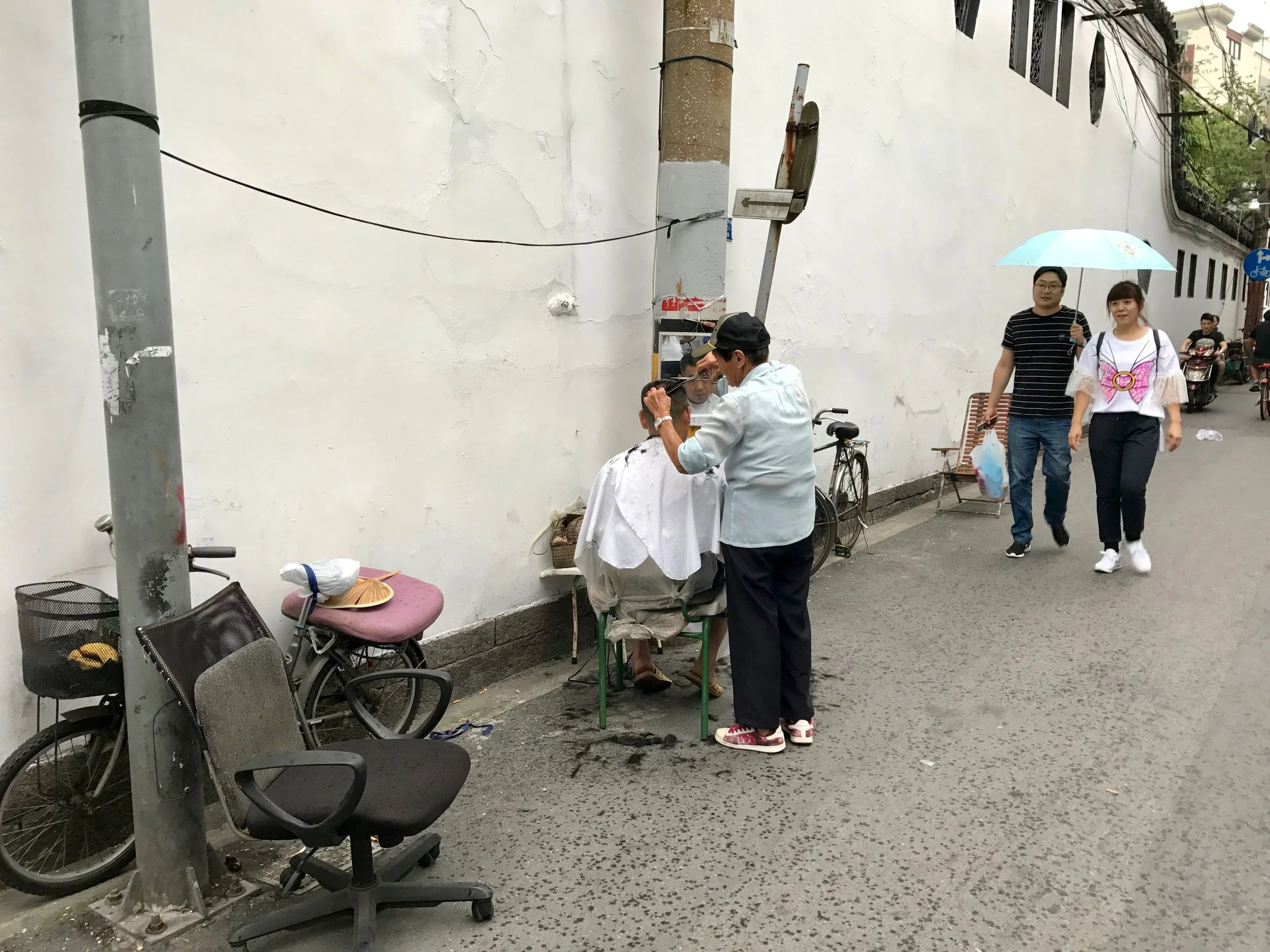 Haircut, Old City, Shanghai